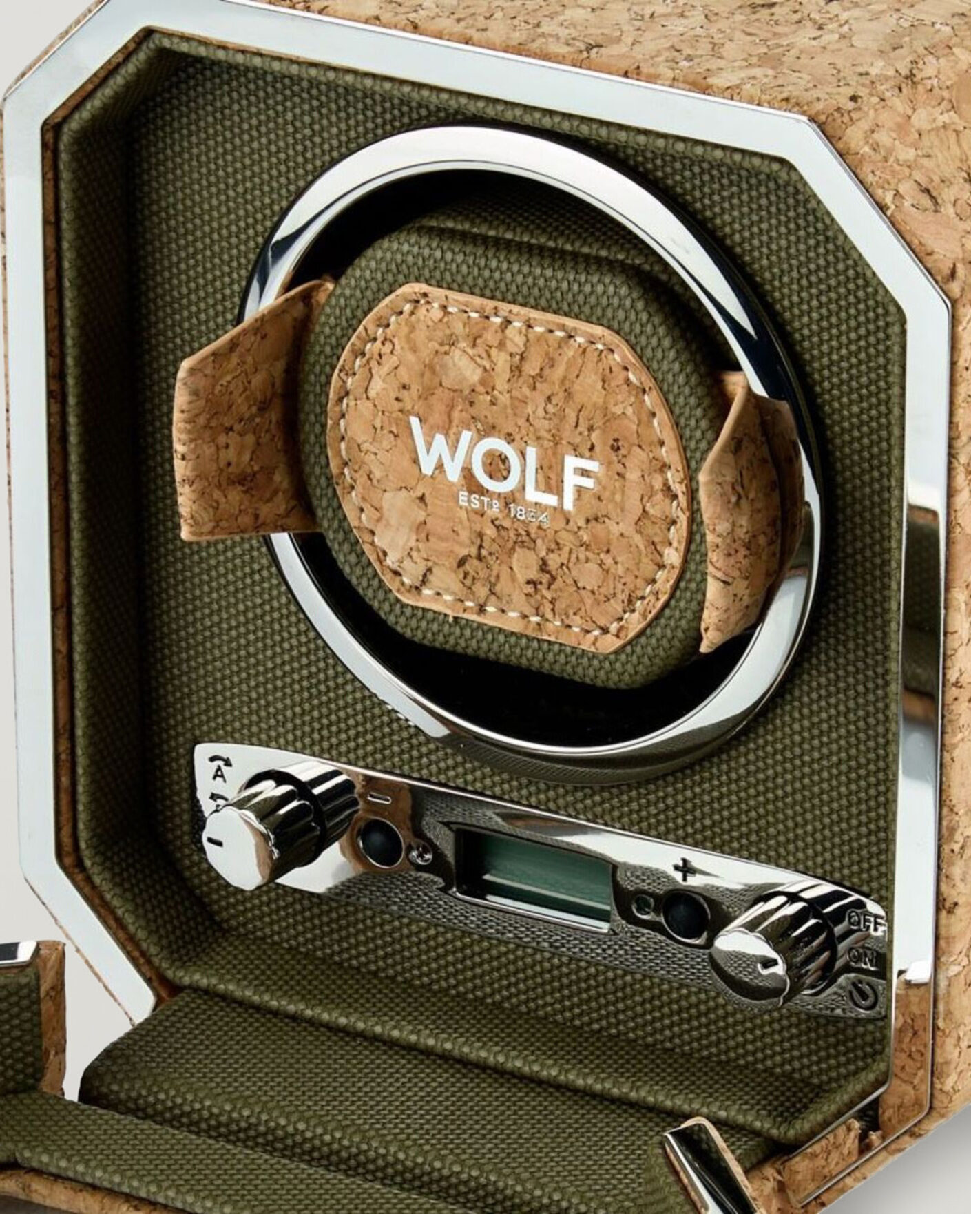 Uomini | Orologi & Portagioielli | WOLF | Cortica Single Watch Winder Cork