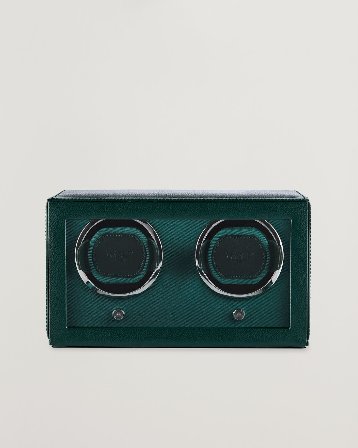 Uomini | Orologi & Portagioielli | WOLF | Cub Double Watch Winder With Cover Green