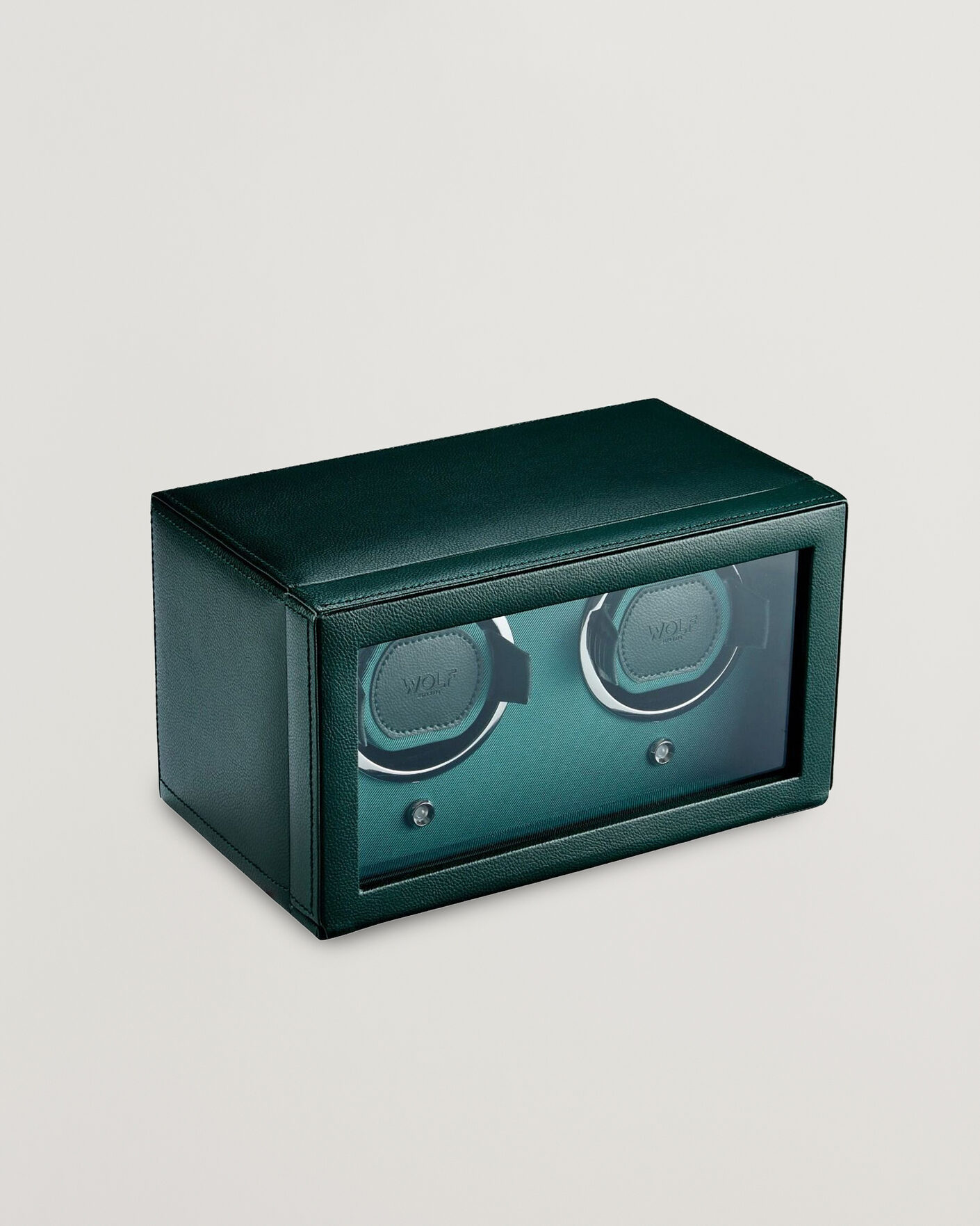 Uomini | Orologi & Portagioielli | WOLF | Cub Double Watch Winder With Cover Green