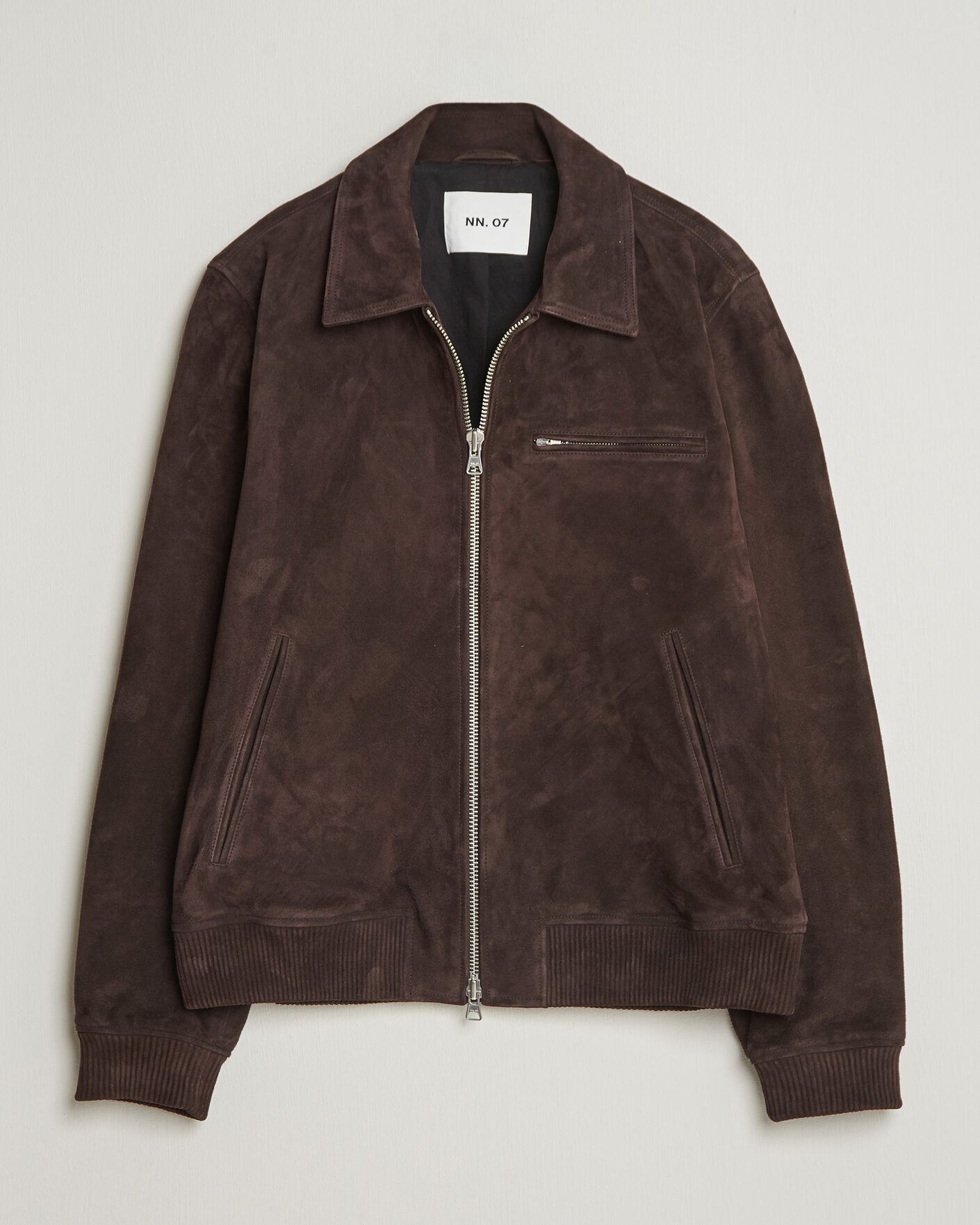 Uomini | Giacche | NN07 | Owen Suede Jacket Dusky Port