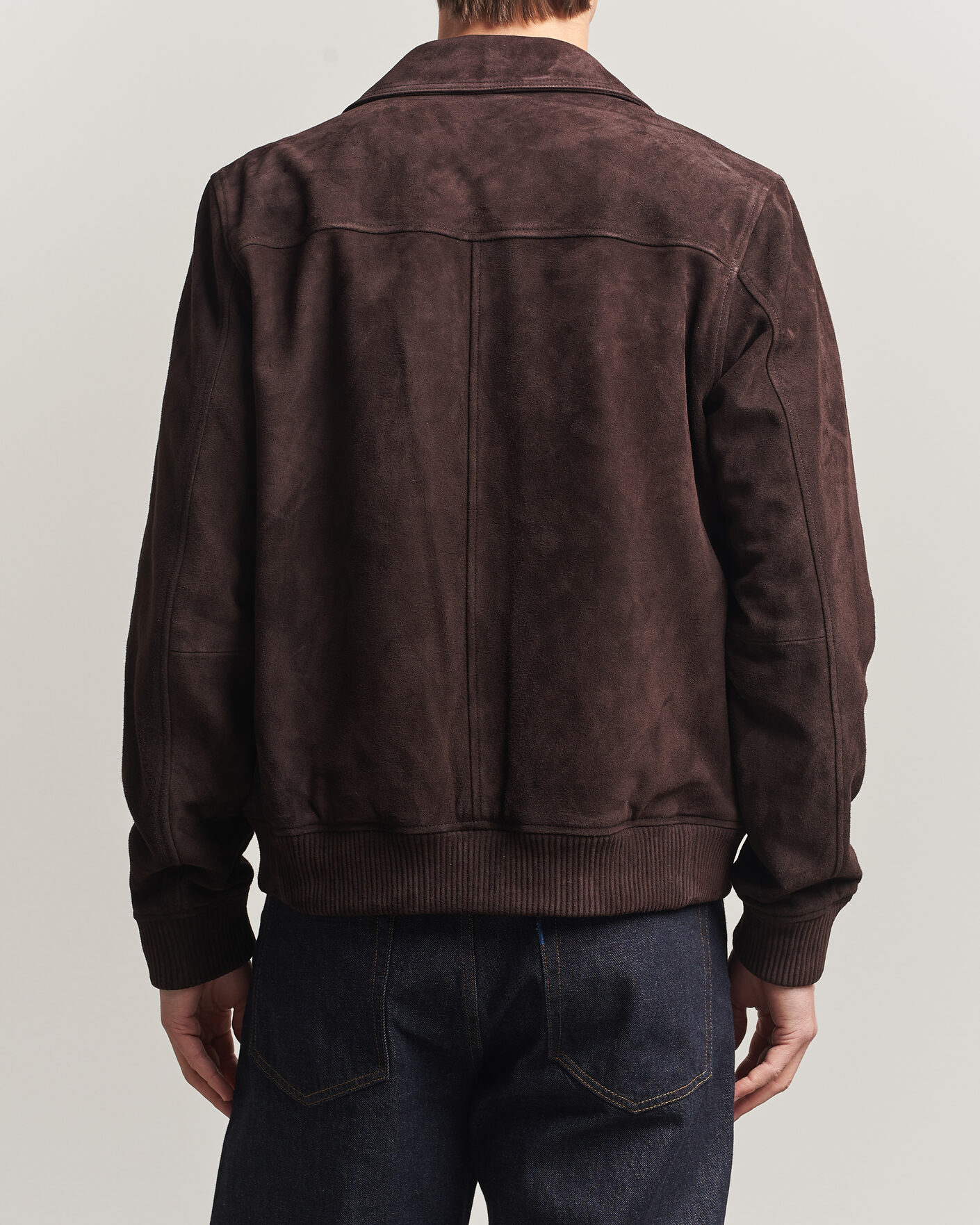 Uomini | Giacche | NN07 | Owen Suede Jacket Dusky Port