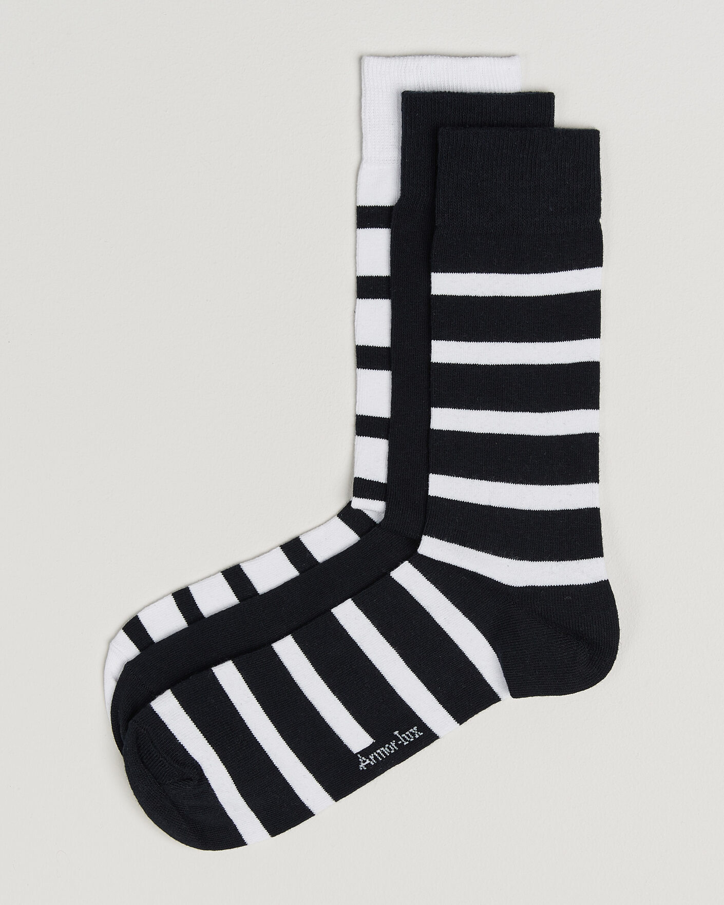 Uomini | Biancheria intima | Armor-lux | 3-Pack Loer Socks Rich Navy/White