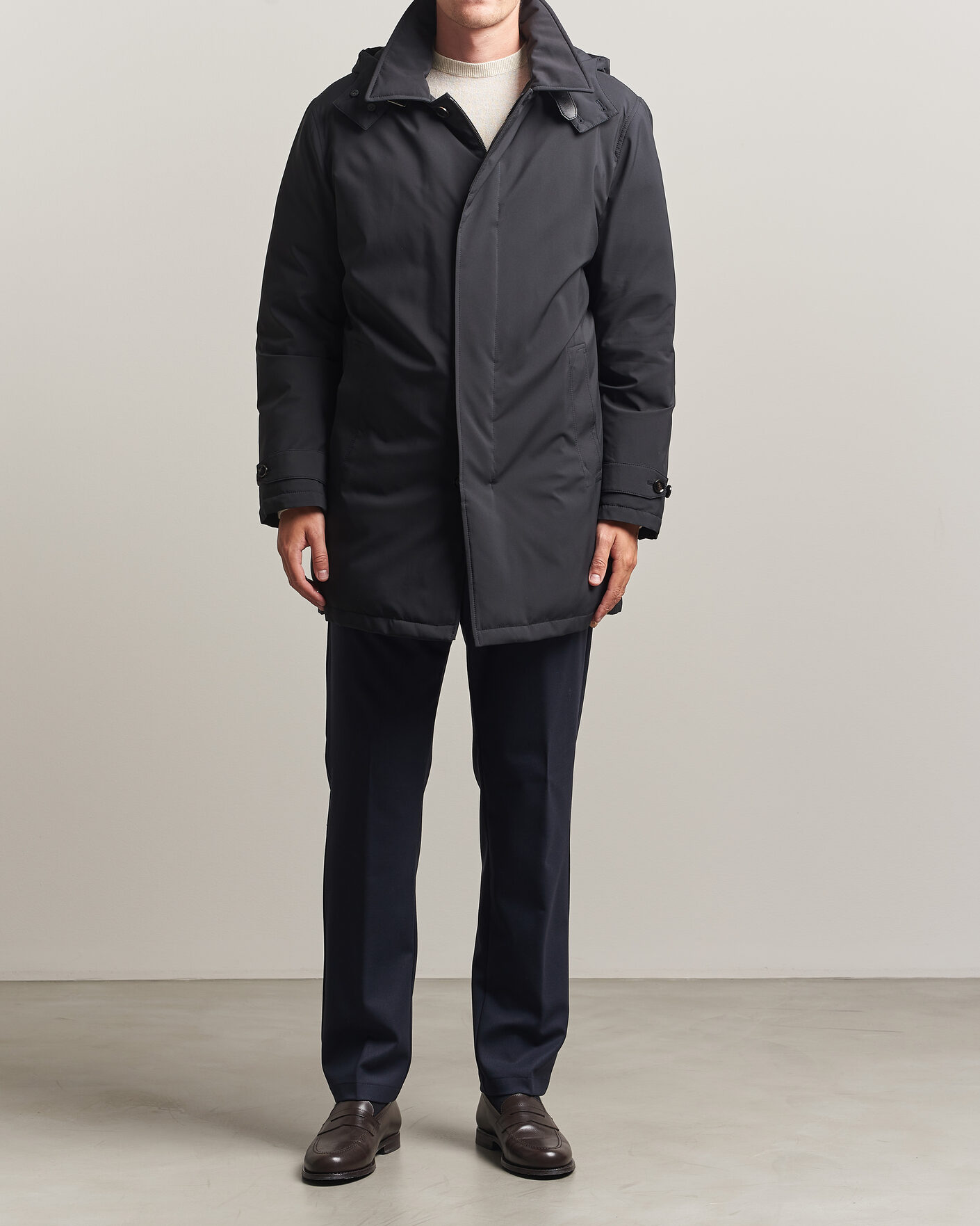 Uomini | Giacche | Brioni | Performa Down Coat Navy