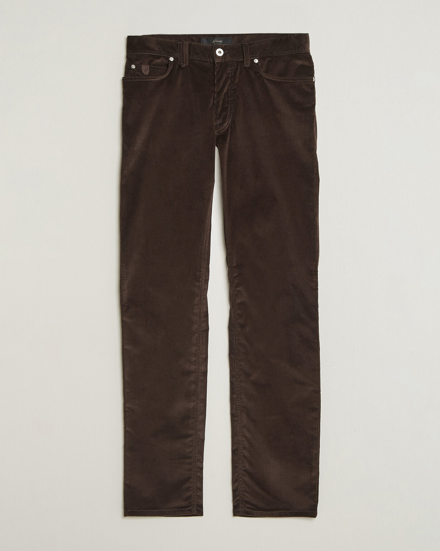 Uomini | Pantaloni | Brioni | 5-Pocket Corduroy Pants Dark Brown