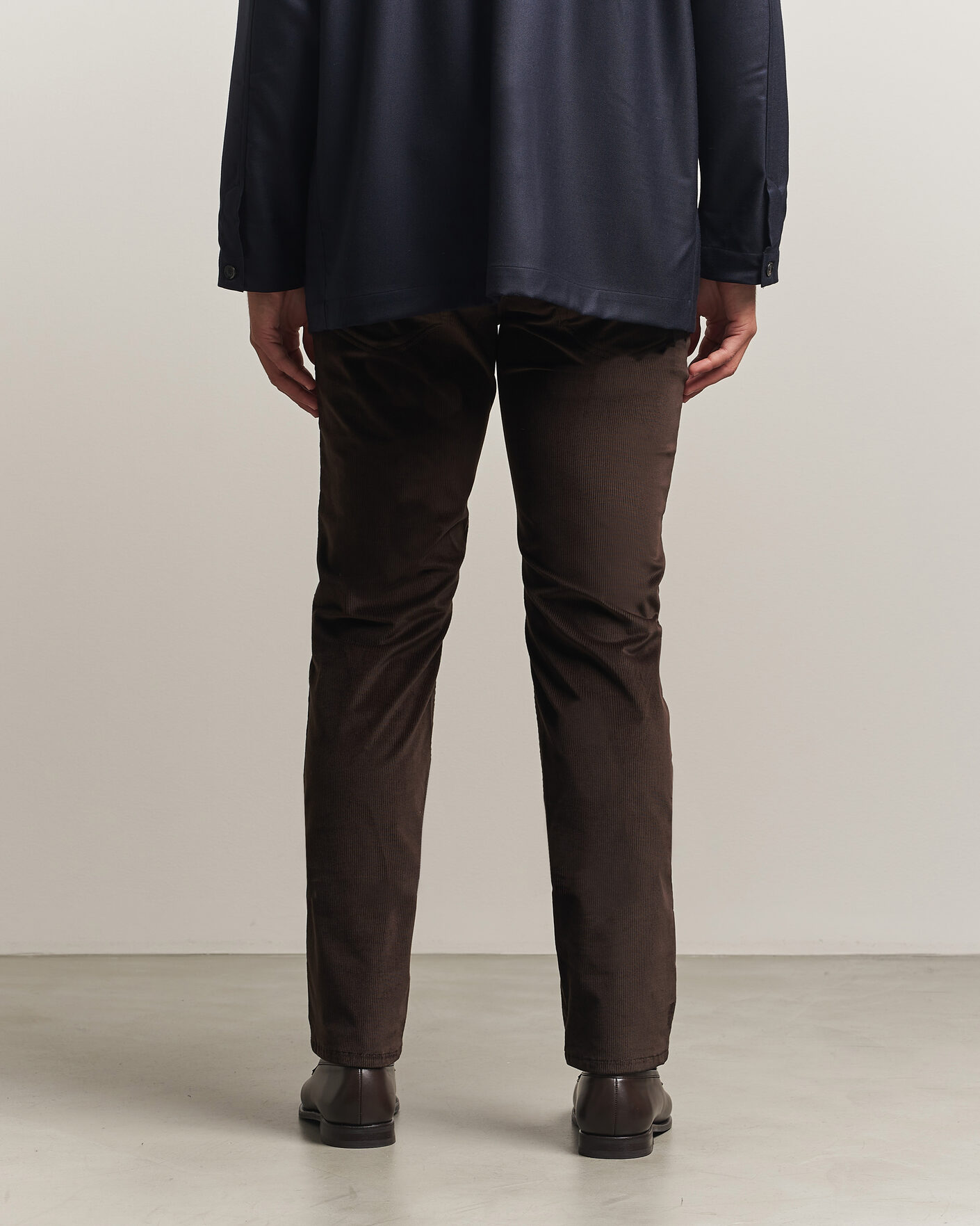 Uomini | Pantaloni | Brioni | 5-Pocket Corduroy Pants Dark Brown