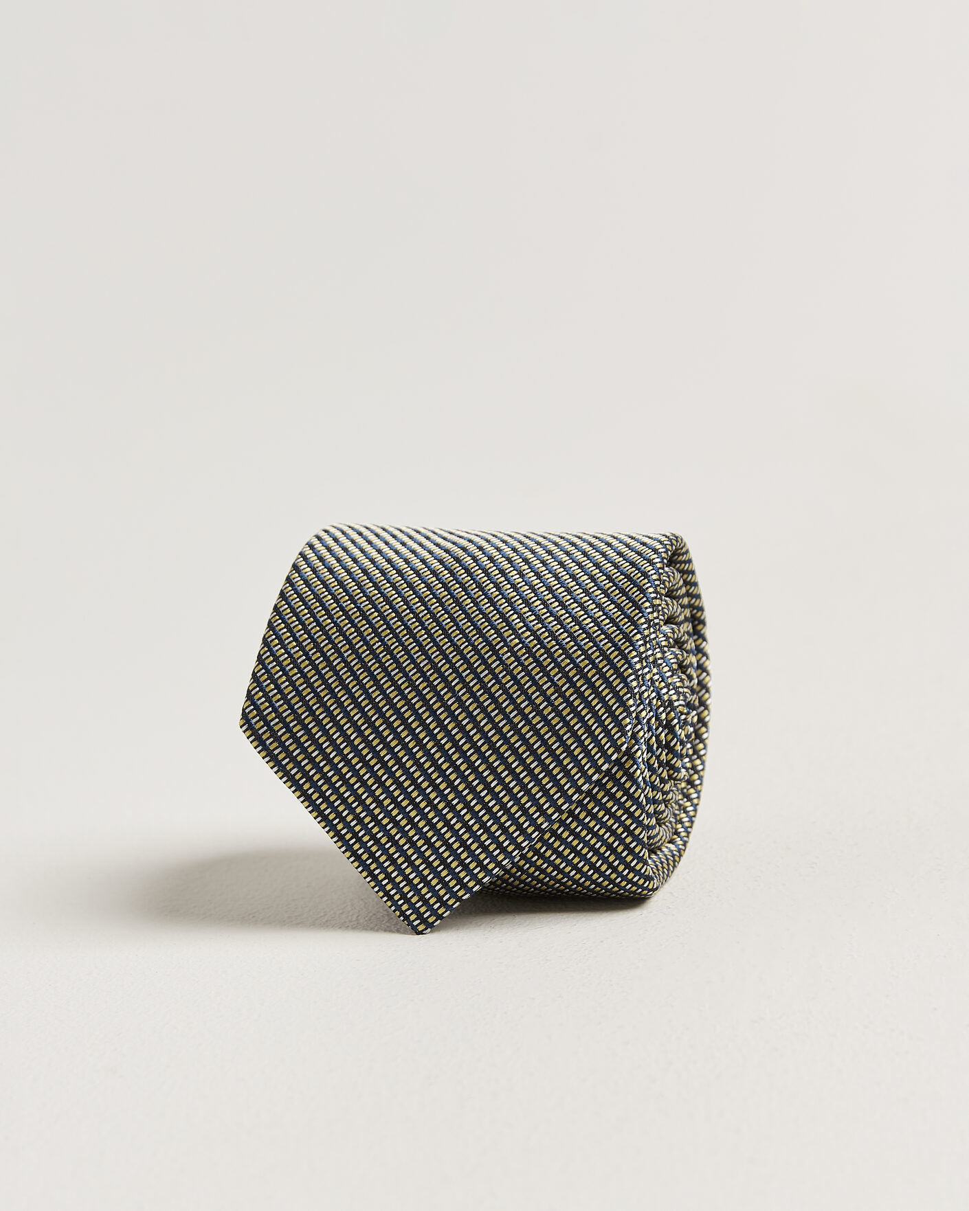 Uomini | Cravatte | Brioni | Jacquard Silk Tie Yellow