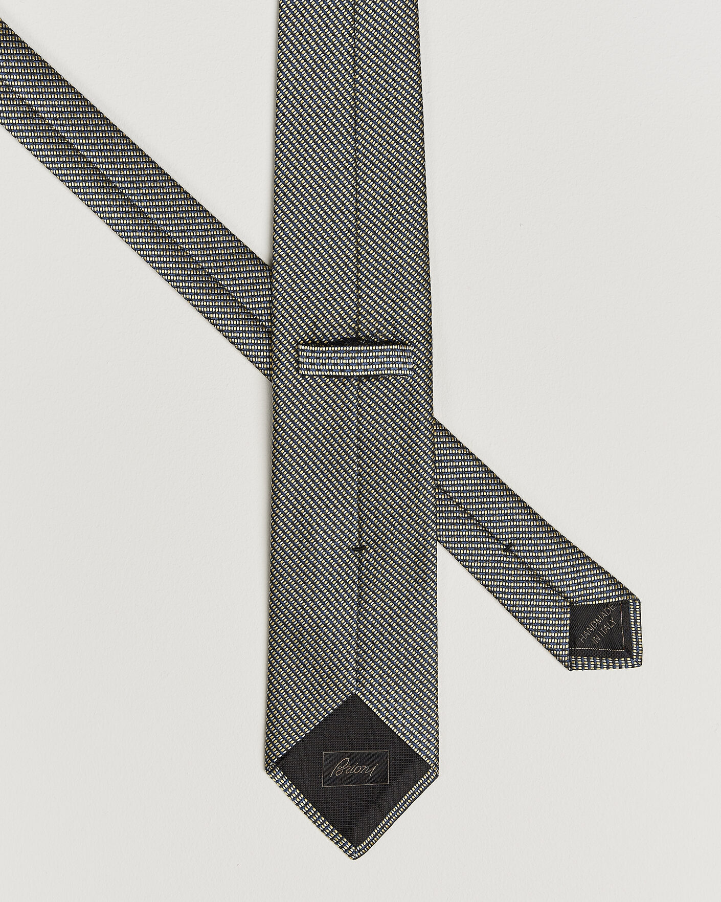 Uomini | Cravatte | Brioni | Jacquard Silk Tie Yellow