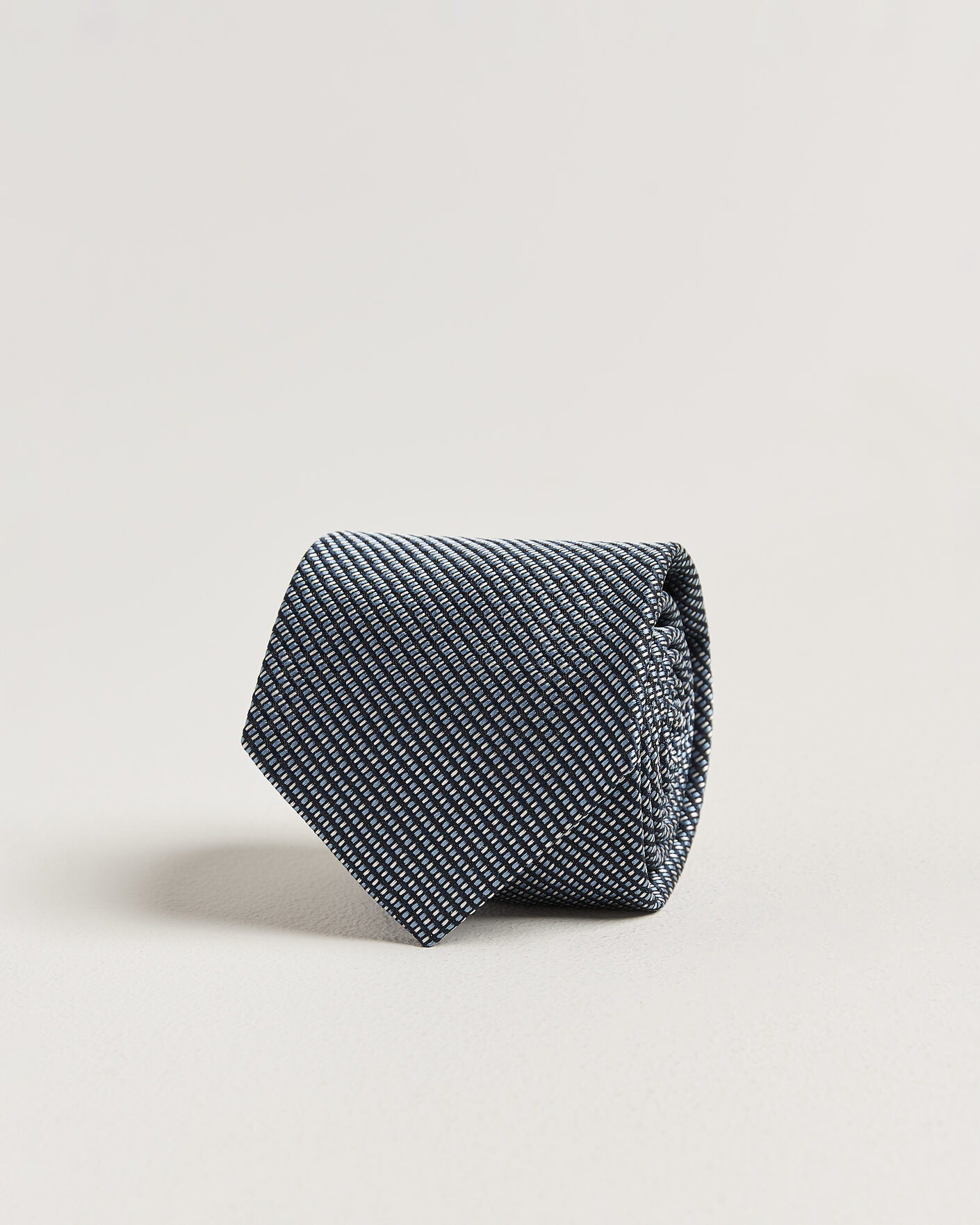 Uomini | Cravatte | Brioni | Jacquard Silk Tie Navy