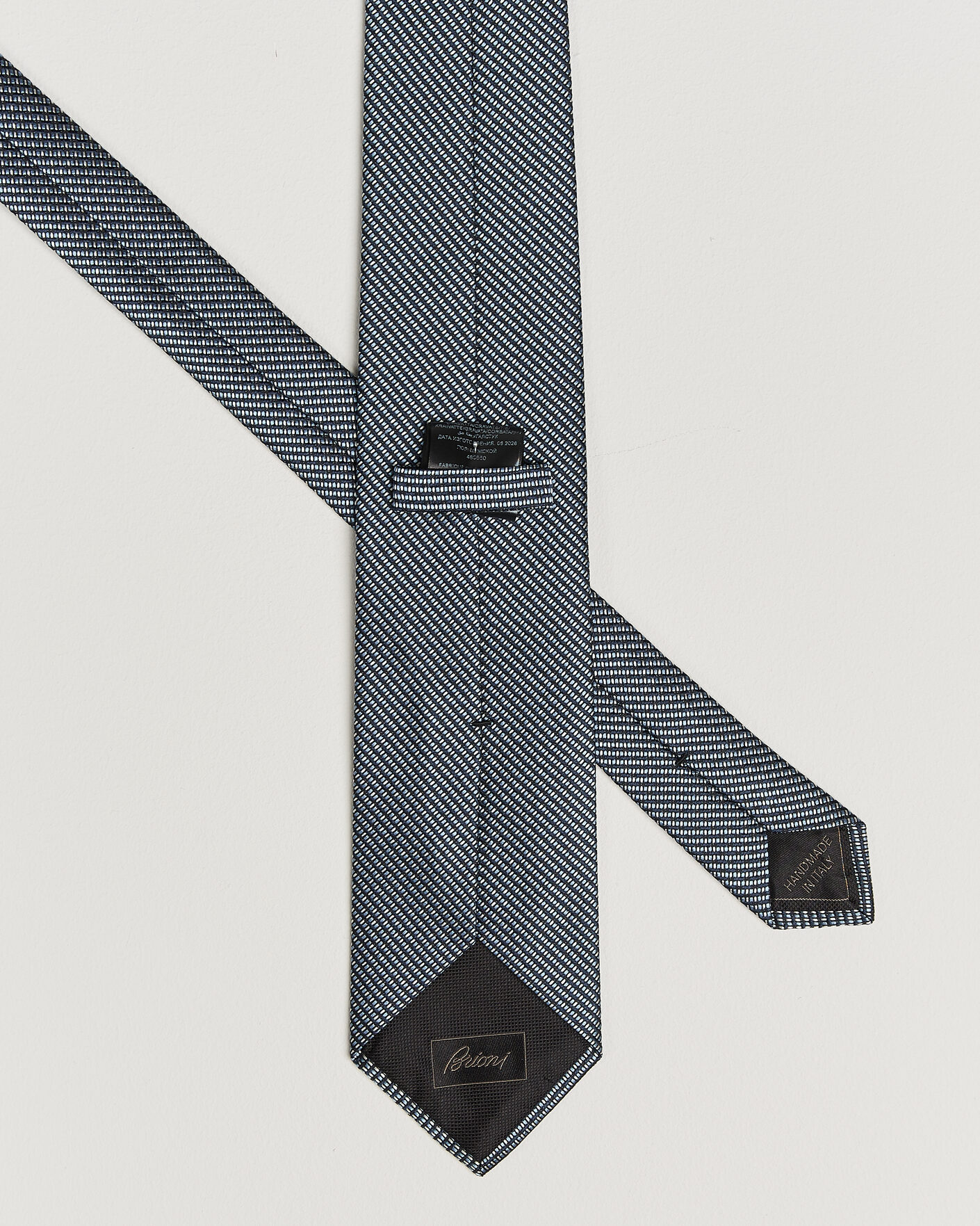 Uomini | Cravatte | Brioni | Jacquard Silk Tie Navy