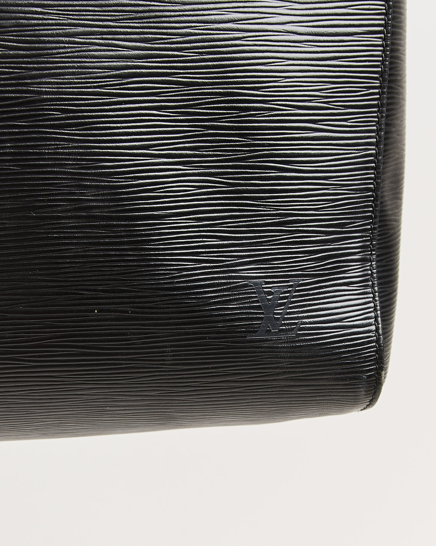Uomini | Pre-Owned & Vintage Bags | Louis Vuitton Pre-Owned | Keepall 55 Epi Leather Black