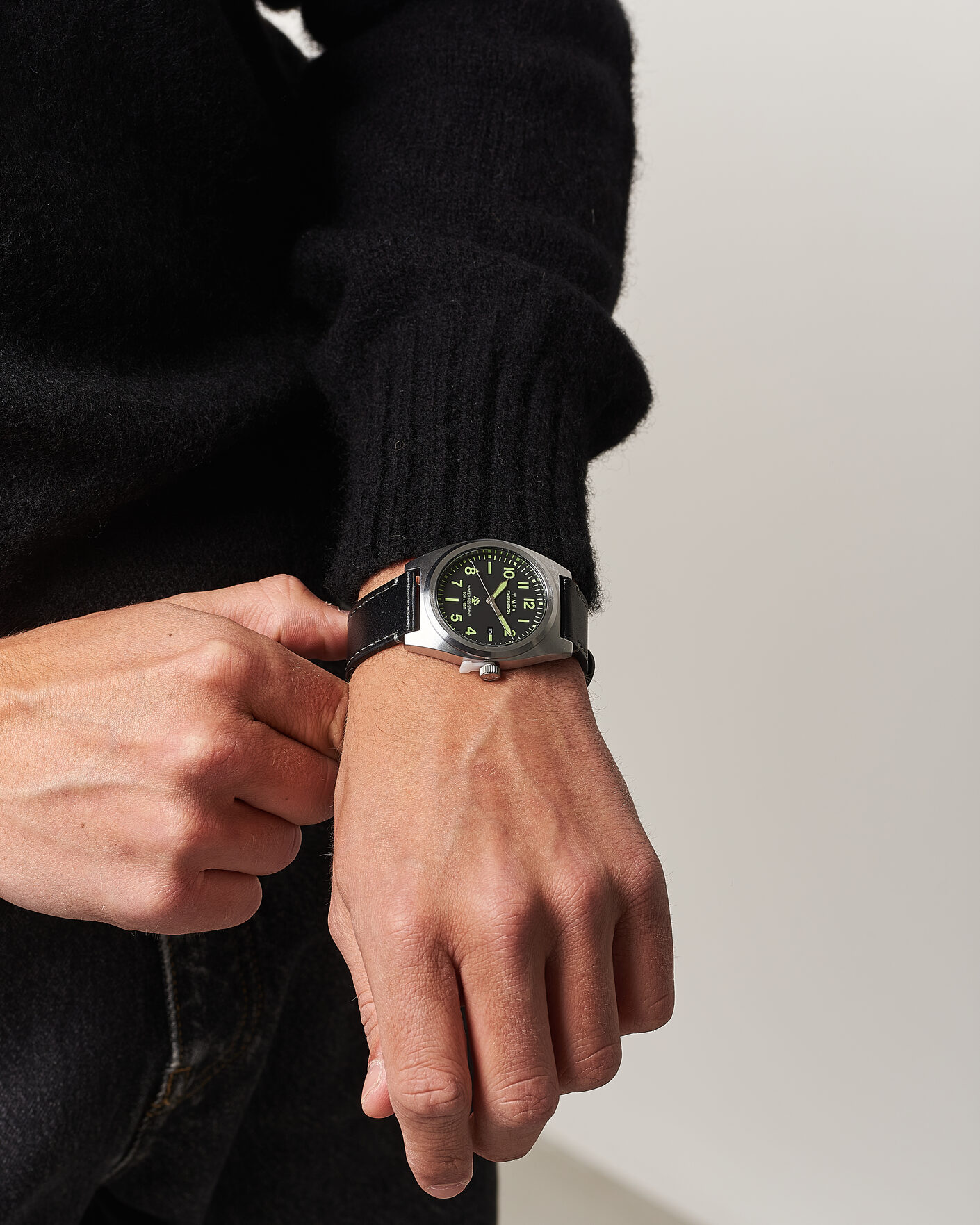 Uomini | Timex Expedition North Capstone Leather Strap 39mm Black Dial | Timex | Expedition North Capstone Leather Strap 39mm Black Dial