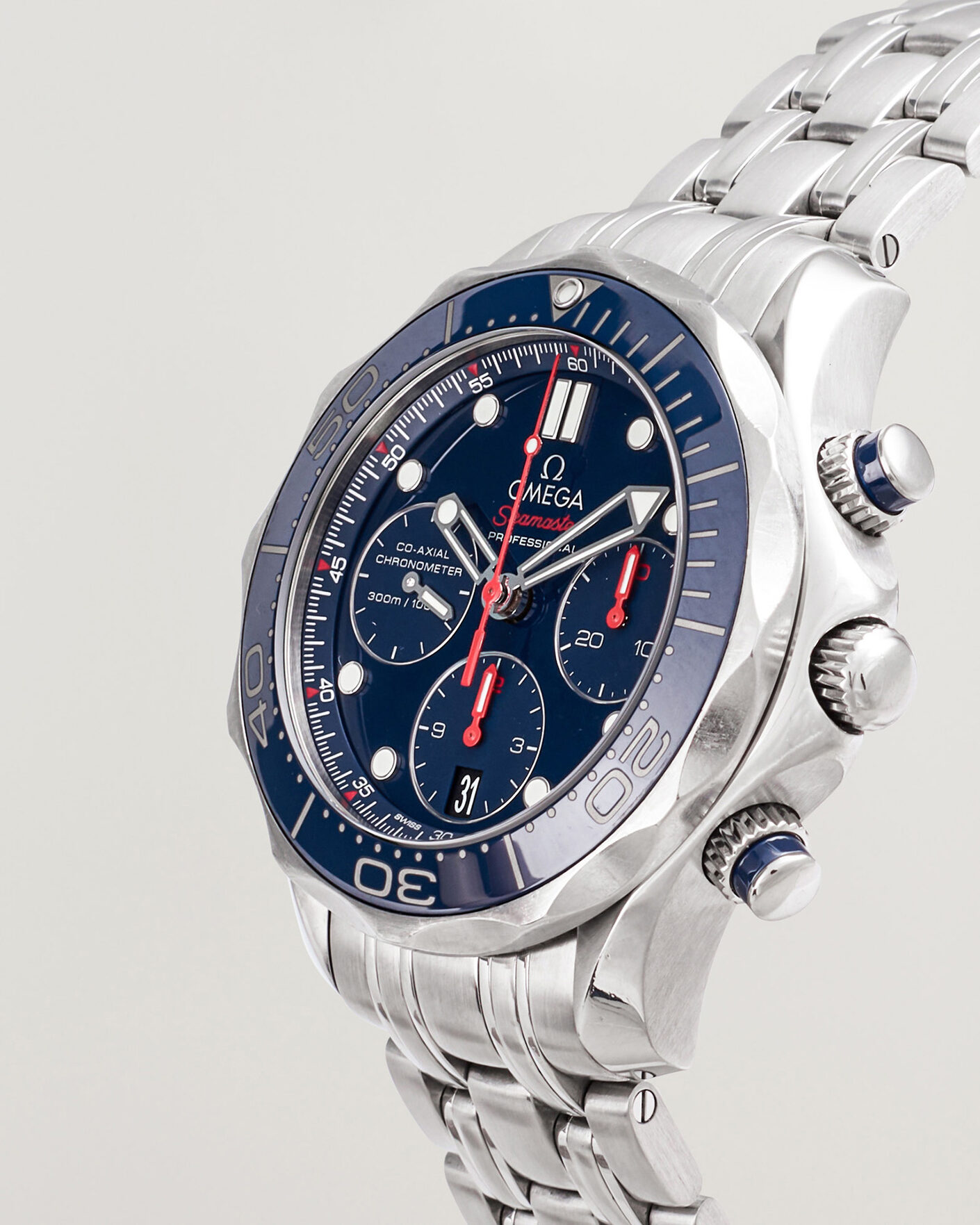 Uomini | Pre-Owned & Vintage Watches | Omega Pre-Owned | Seamaster 300M Chrono