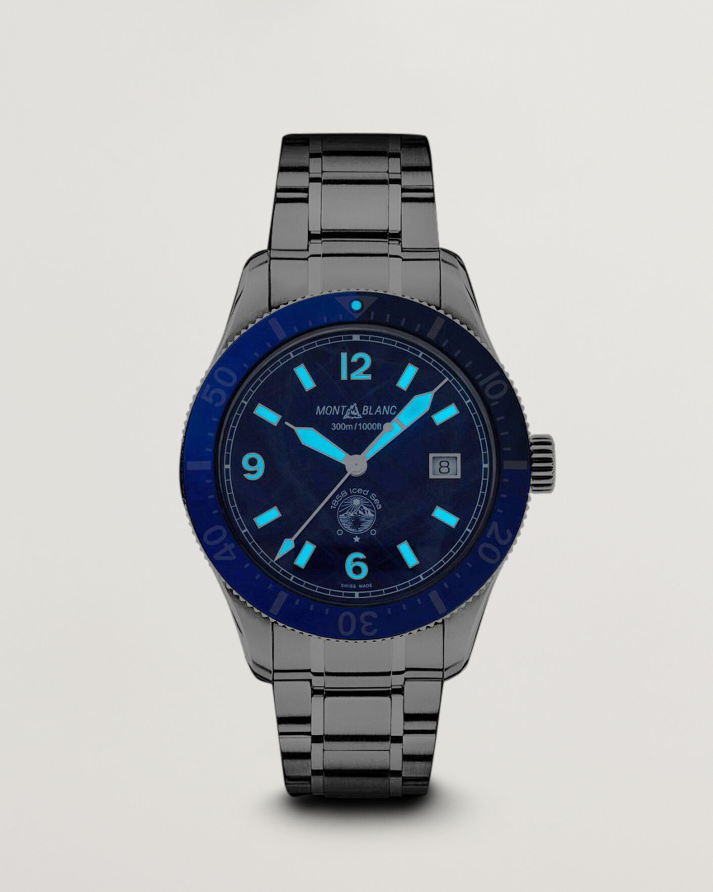 Uomini | Montblanc Iced Sea Automatic Date Blue | Montblanc | Iced Sea Automatic Date Blue