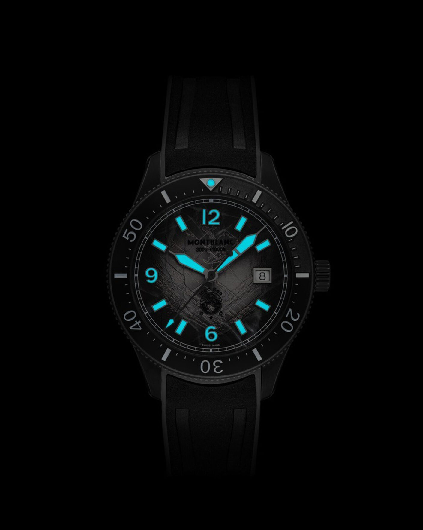 Uomini | Montblanc Iced Sea Automatic Date 0 Oxygen Grey | Montblanc | Iced Sea Automatic Date 0 Oxygen Grey