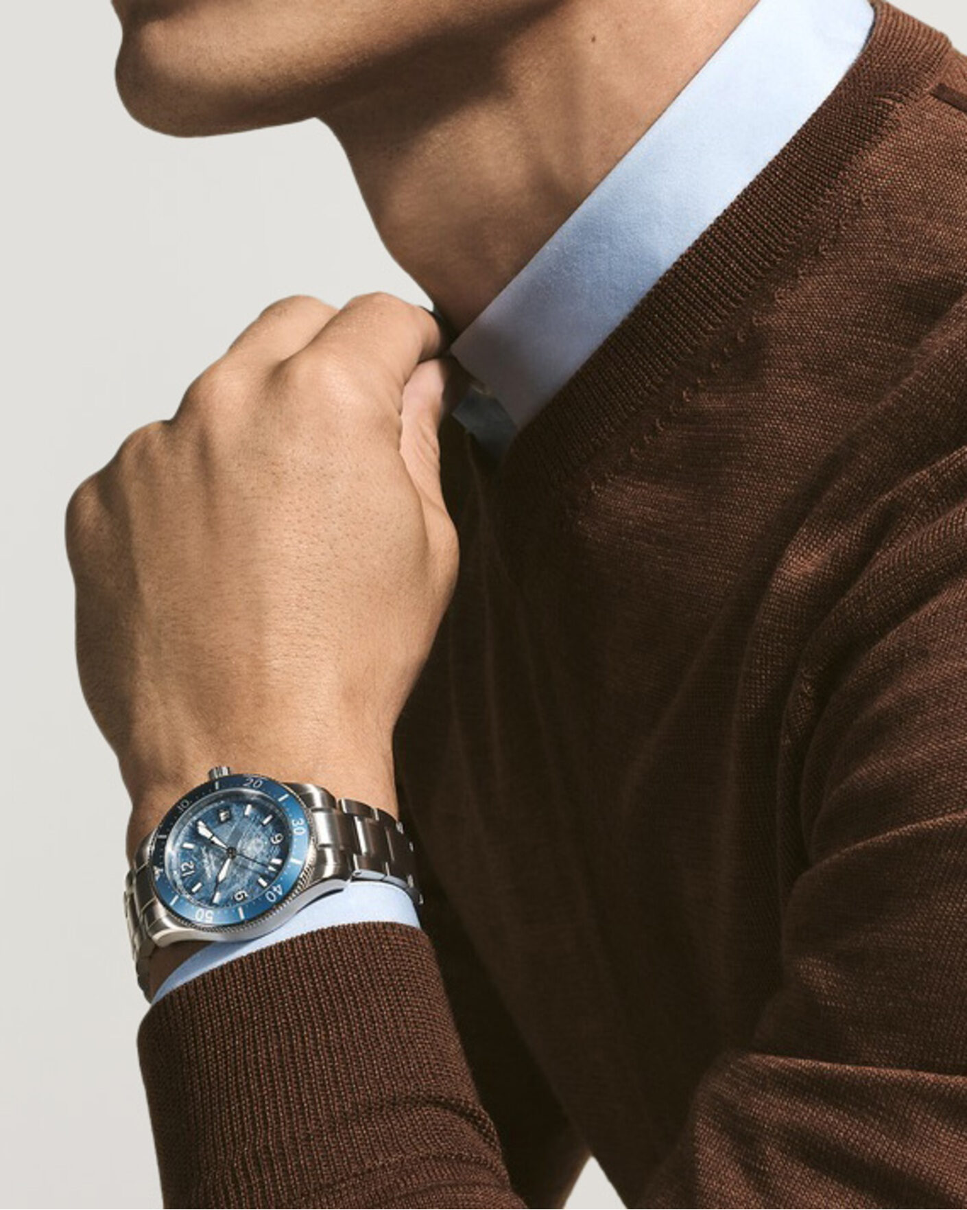 Uomini | Montblanc Iced Sea Automatic Date 0 Oxygen Light Blue | Montblanc | Iced Sea Automatic Date 0 Oxygen Light Blue