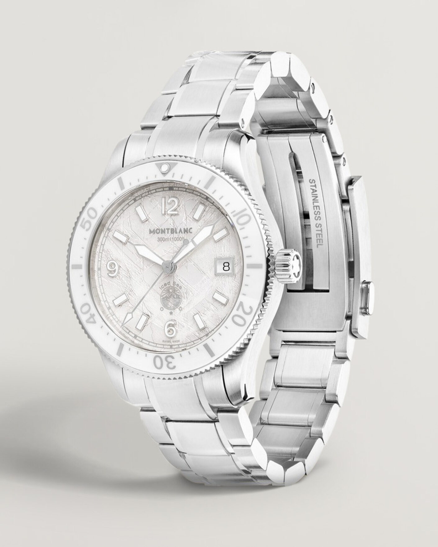 Uomini | Montblanc Iced Sea Automatic Date 0 Oxygen White | Montblanc | Iced Sea Automatic Date 0 Oxygen White
