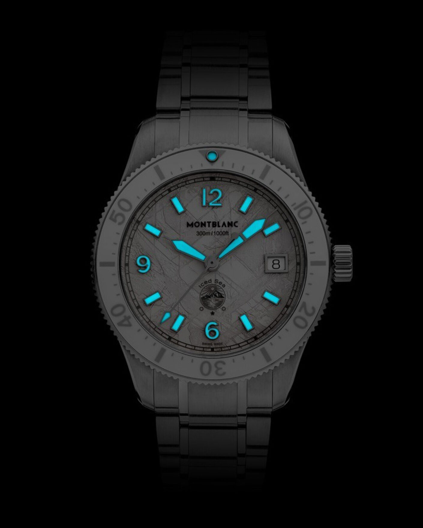 Uomini | Montblanc Iced Sea Automatic Date 0 Oxygen White | Montblanc | Iced Sea Automatic Date 0 Oxygen White