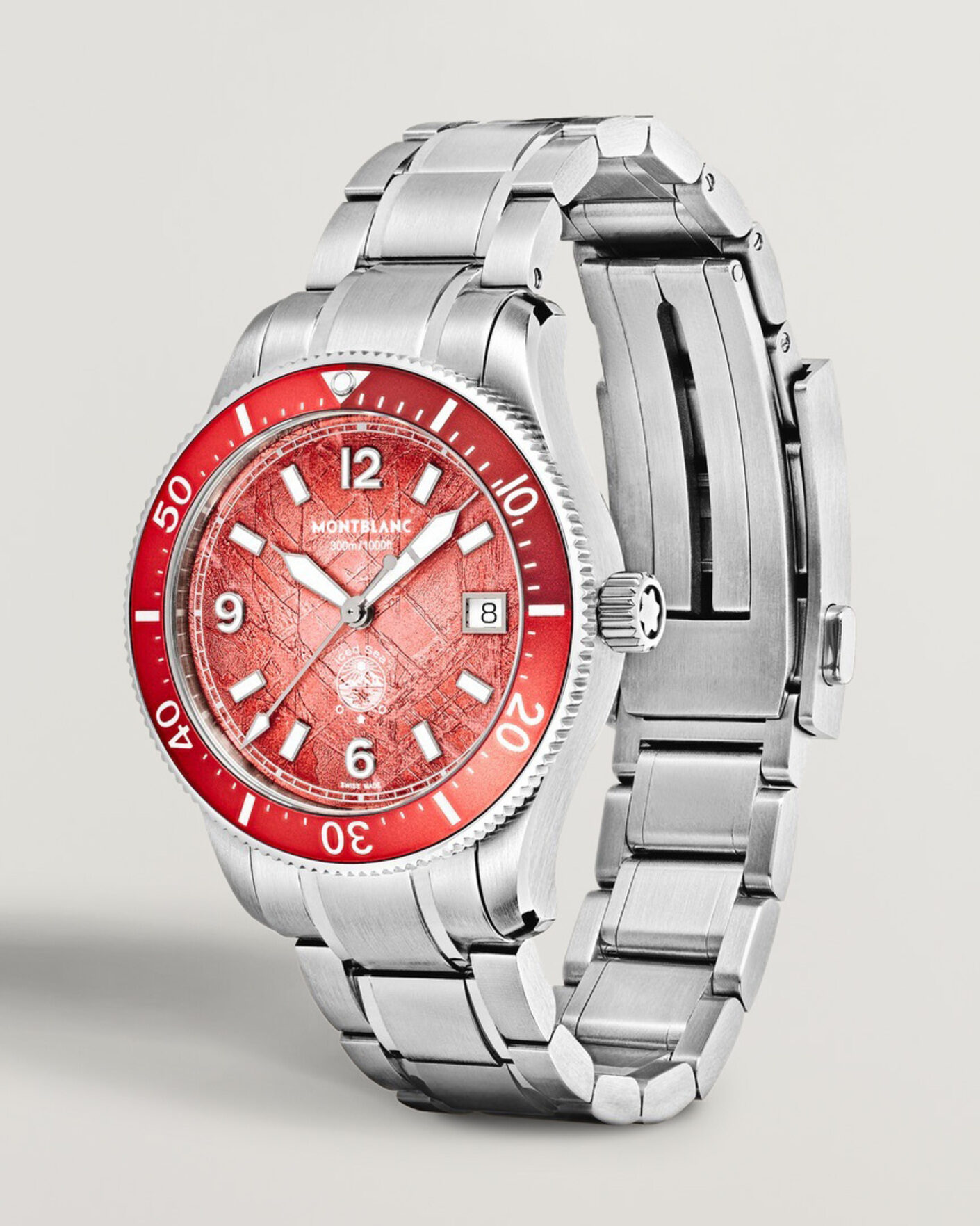Uomini | Montblanc Iced Sea Automatic Date 0 Oxygen Limited Red | Montblanc | Iced Sea Automatic Date 0 Oxygen Limited Red