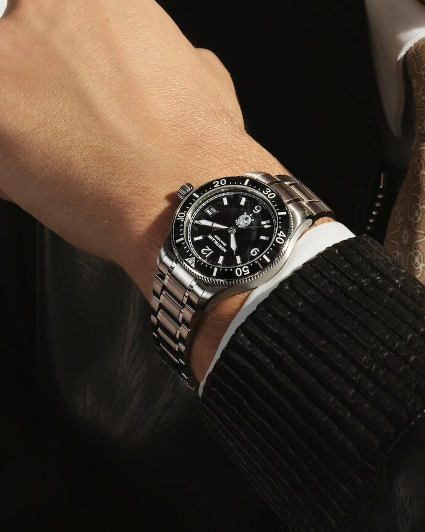 Uomini | Montblanc Iced Sea Automatic Date 0 Oxygen Black | Montblanc | Iced Sea Automatic Date 0 Oxygen Black