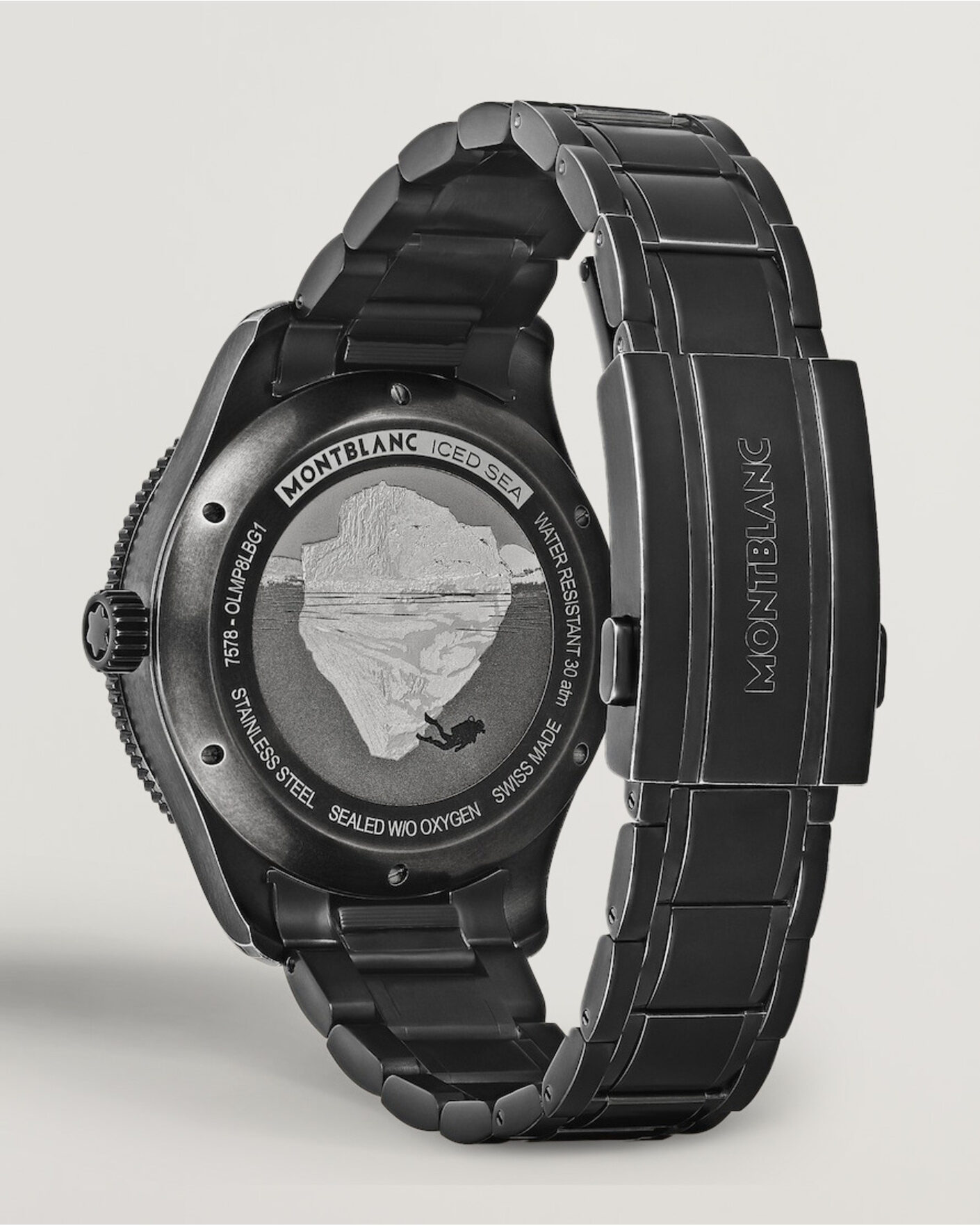Uomini | Montblanc Iced Sea Automatic Date 0 Oxygen Grey | Montblanc | Iced Sea Automatic Date 0 Oxygen Grey