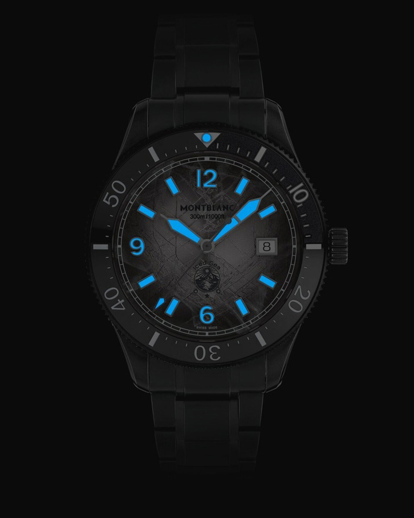 Uomini | Montblanc Iced Sea Automatic Date 0 Oxygen Grey | Montblanc | Iced Sea Automatic Date 0 Oxygen Grey