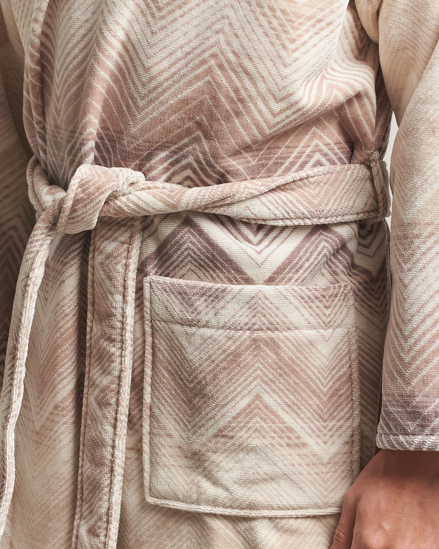 Uomini | Accappatoi & Pigiami | Missoni Home | Marea Hooded Bathrobe Beige