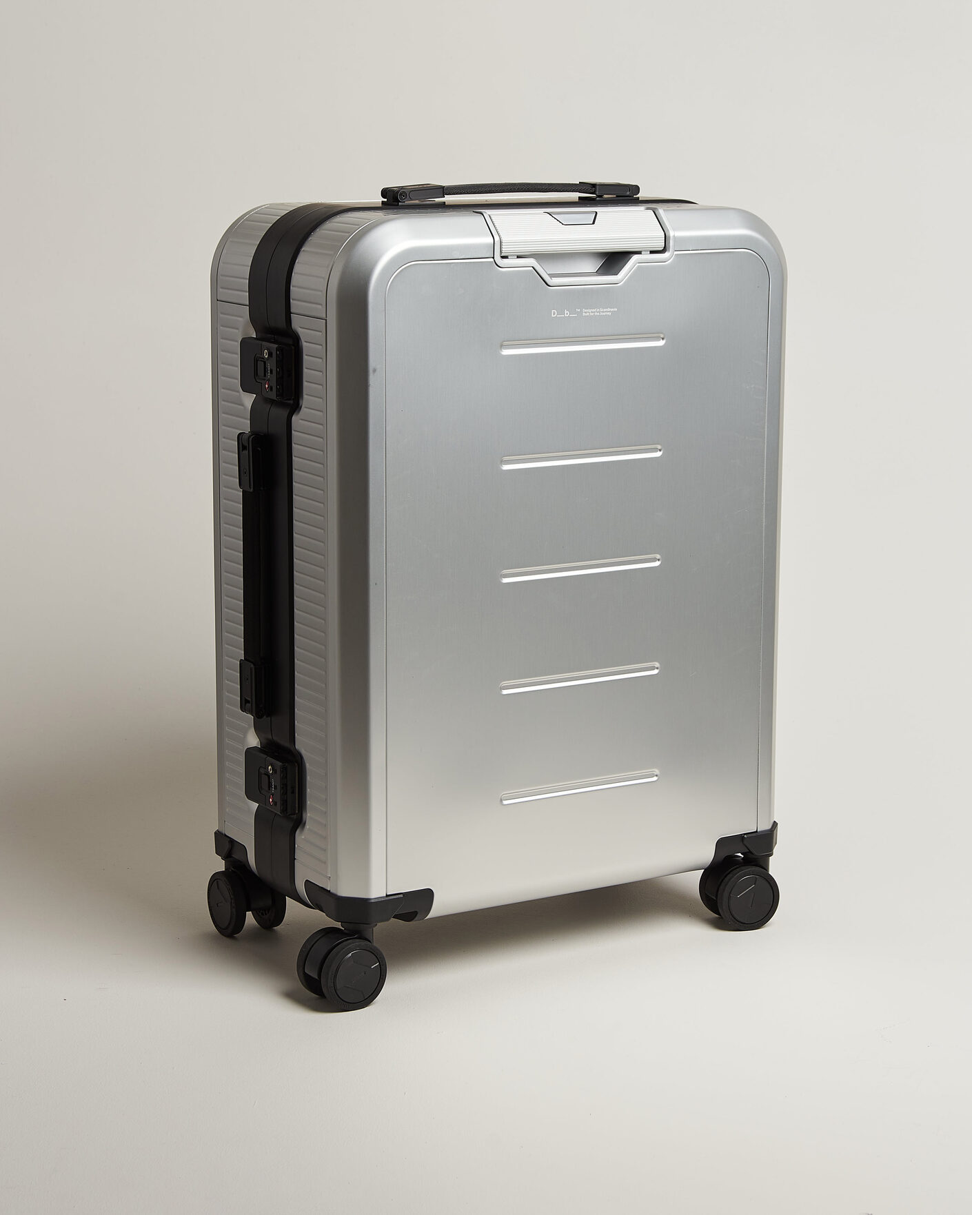 Uomini | Borse | DB | Ramverk Alu Pro Check-In Luggage Medium Silver/Onyx