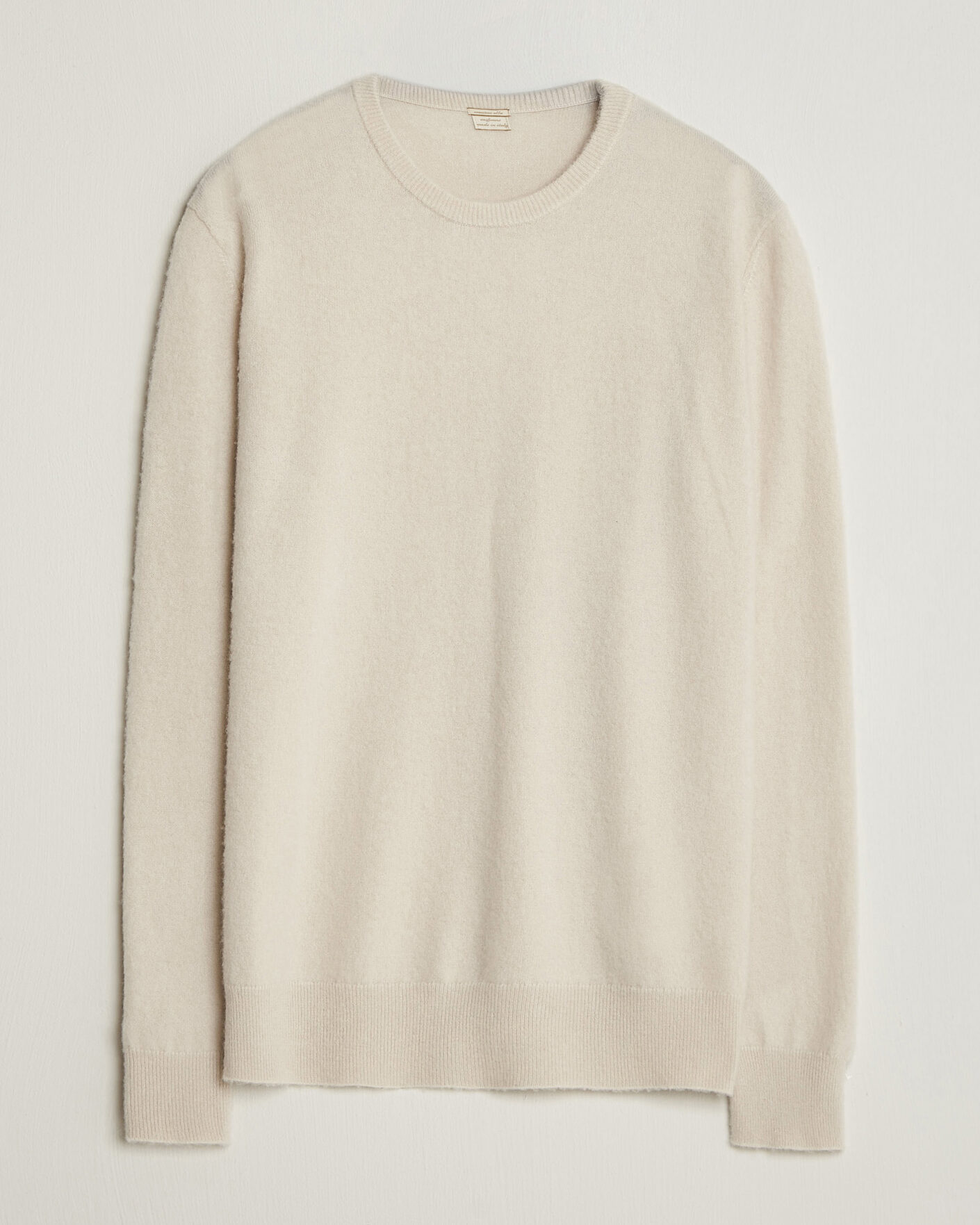 Uomini | Maglieria | Massimo Alba | Kane Brushed Cashmere Sweater Magnolia