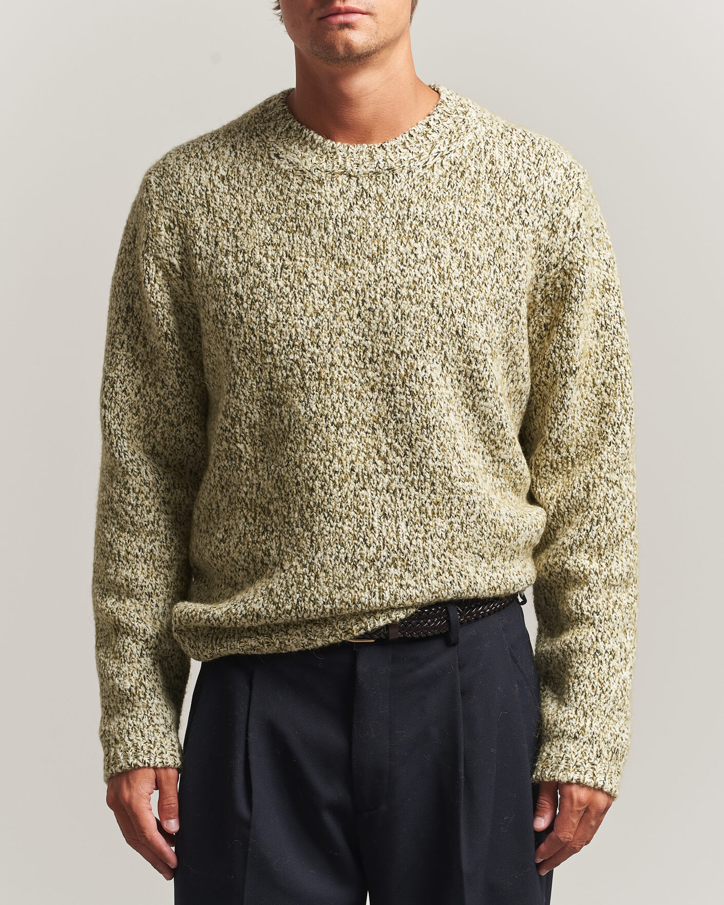 Uomini | Maglieria | Massimo Alba | Chad Mouline Sweater Olive