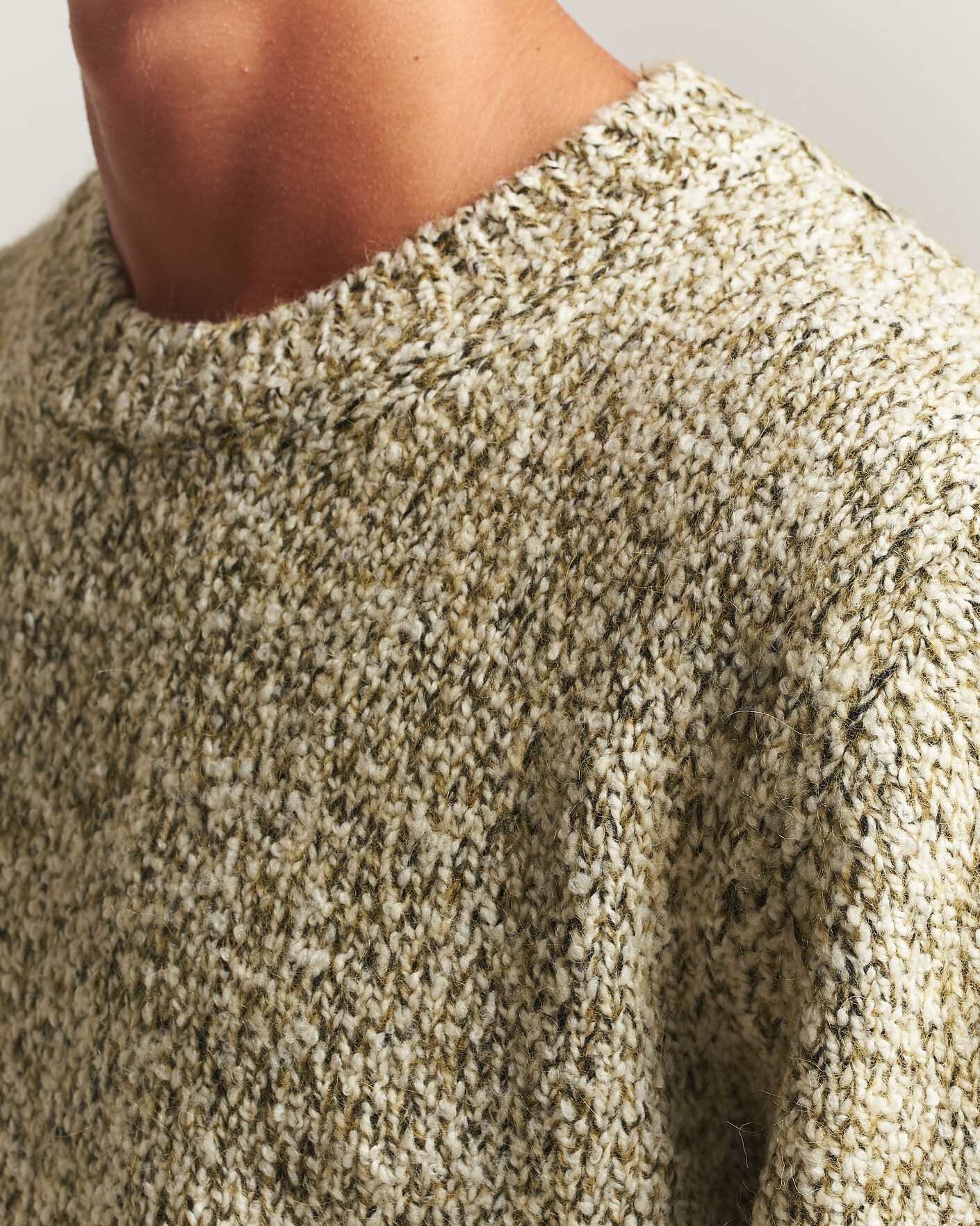 Uomini | Maglieria | Massimo Alba | Chad Mouline Sweater Olive