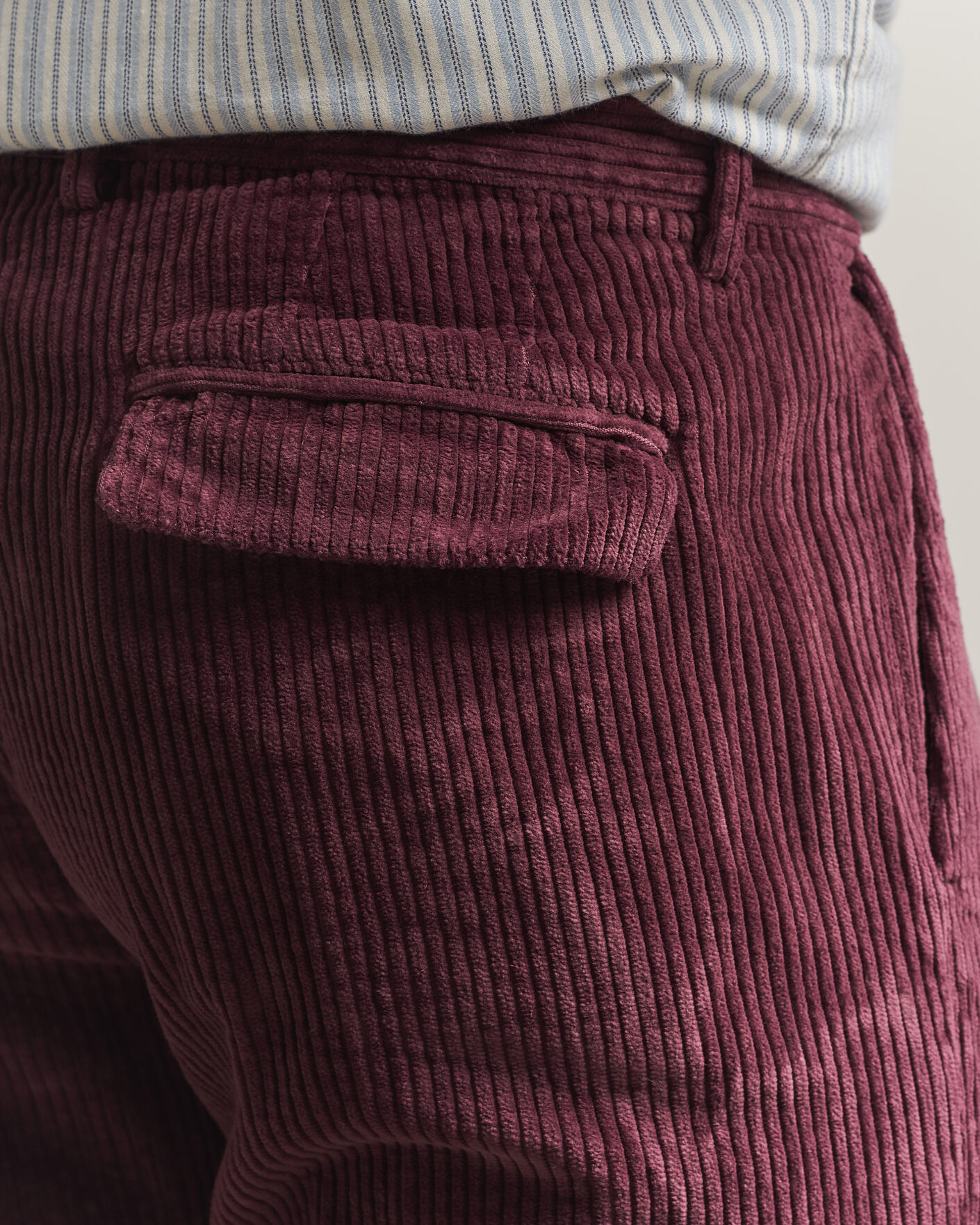 Uomini | Pantaloni | Massimo Alba | Ionio Pleated Corduroy Pants Rose Brown