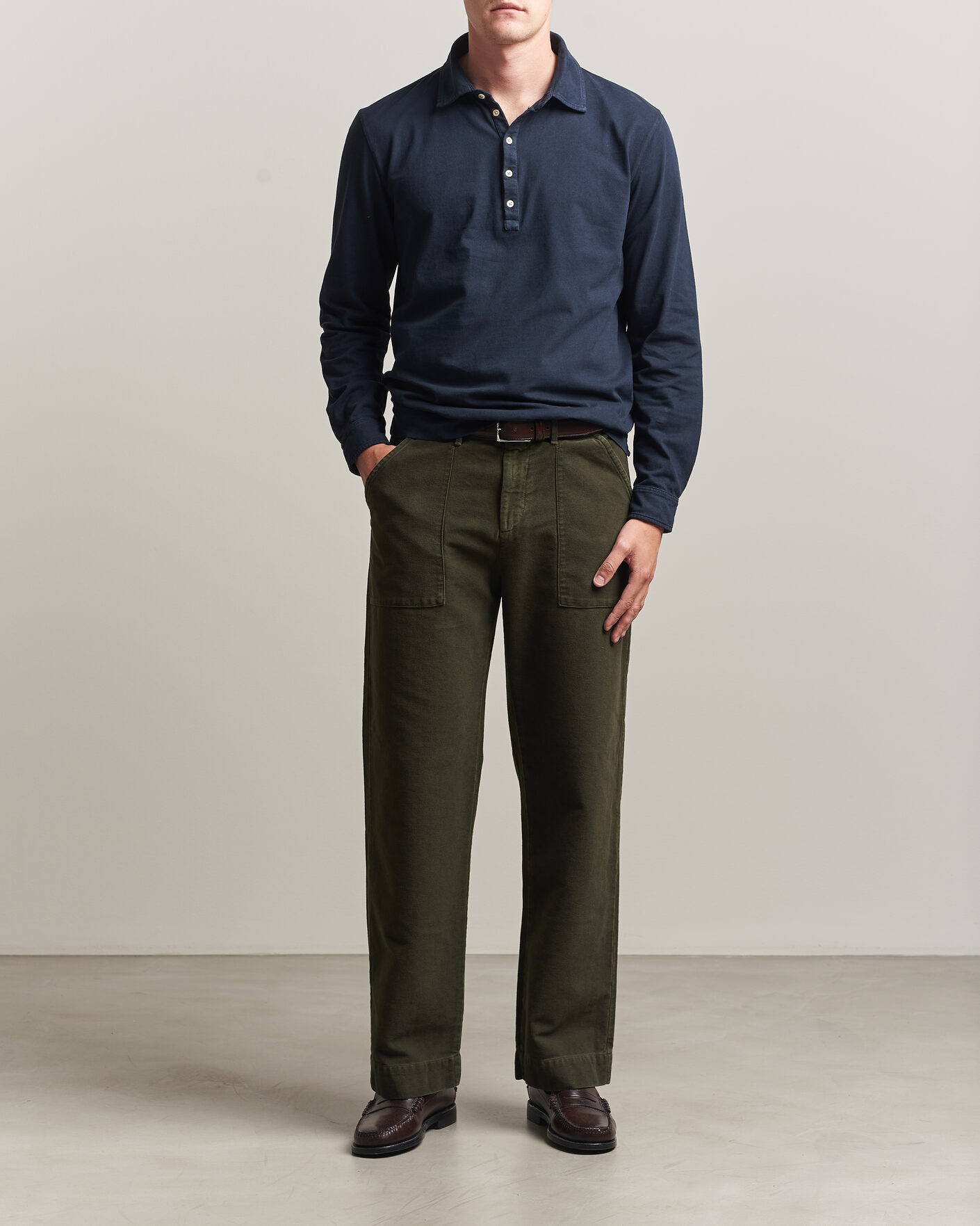 Uomini | Pantaloni | Massimo Alba | Regata Moleksine Pants Forest Night