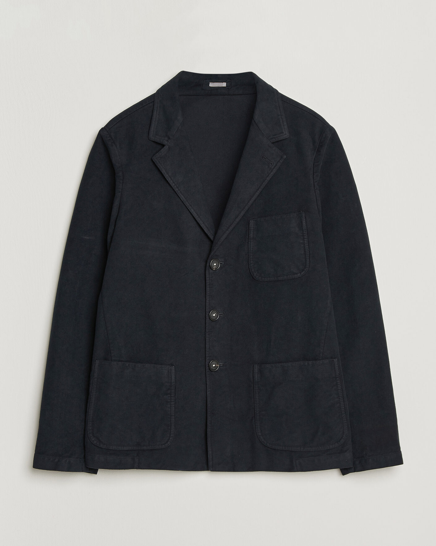 Uomini | Blazers | Massimo Alba | Baglietto Moleskine Jacket Navy