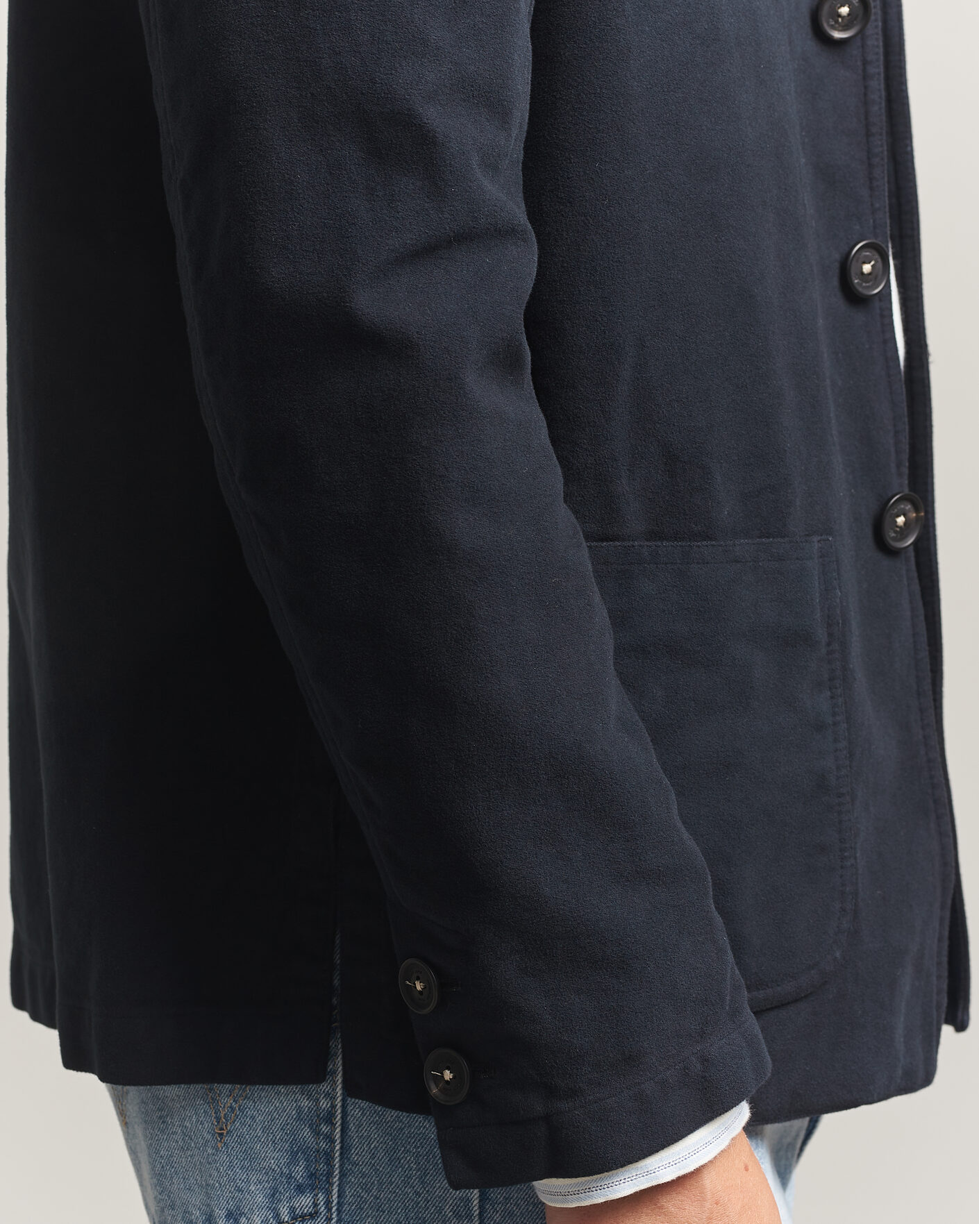 Uomini | Blazers | Massimo Alba | Baglietto Moleskine Jacket Navy