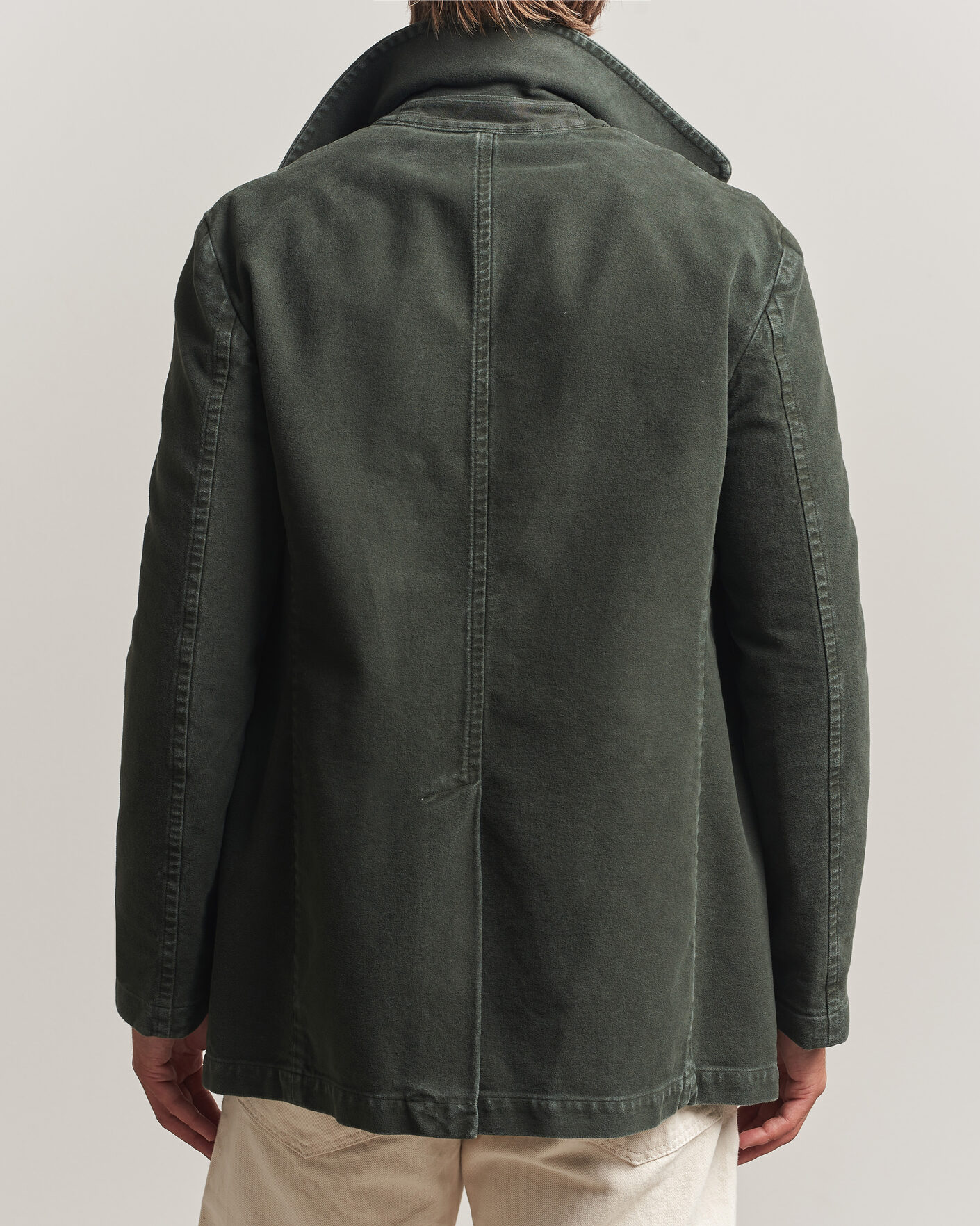 Uomini | Giacche | Massimo Alba | Moleskine Peacoat Forest Night