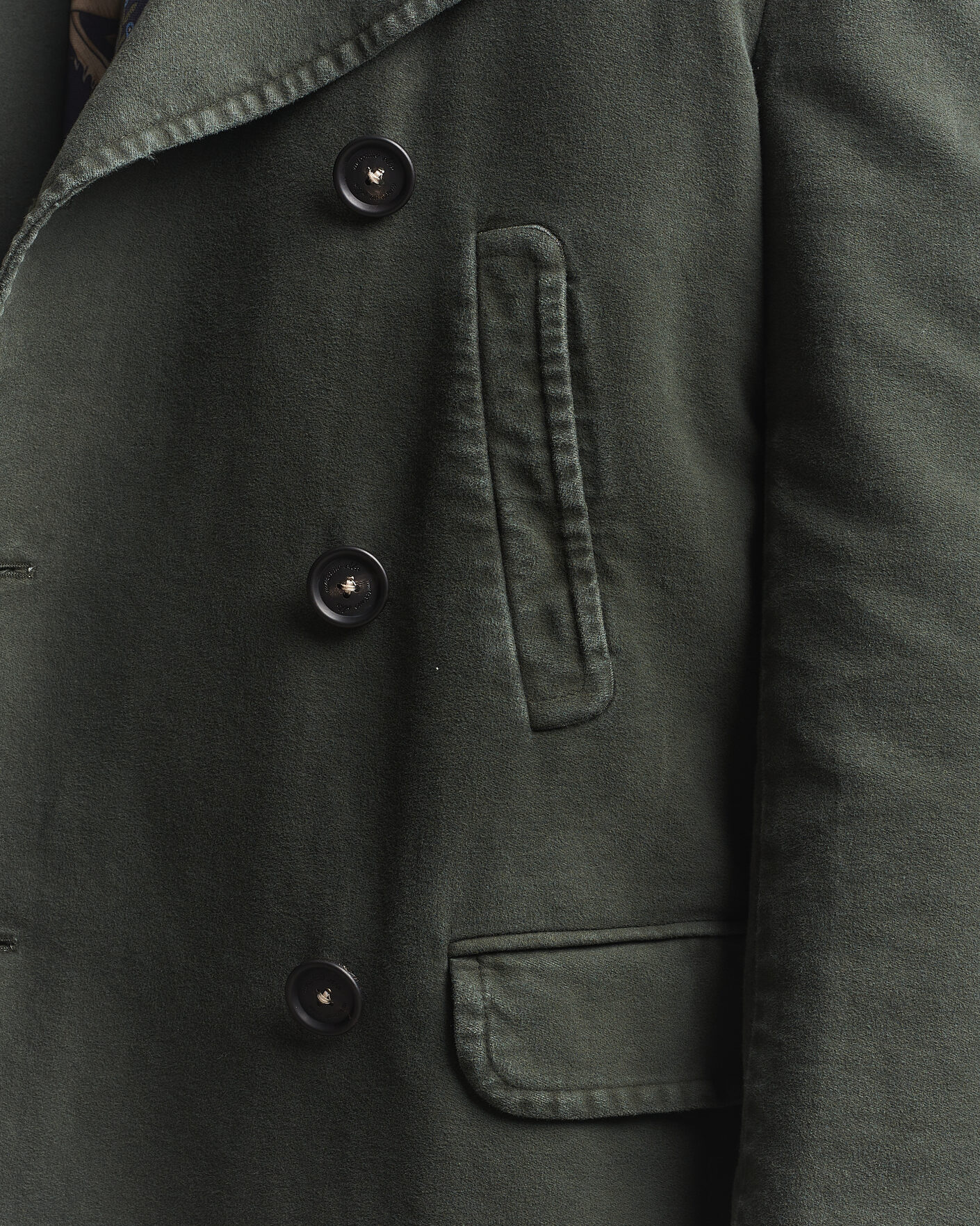 Uomini | Giacche | Massimo Alba | Moleskine Peacoat Forest Night