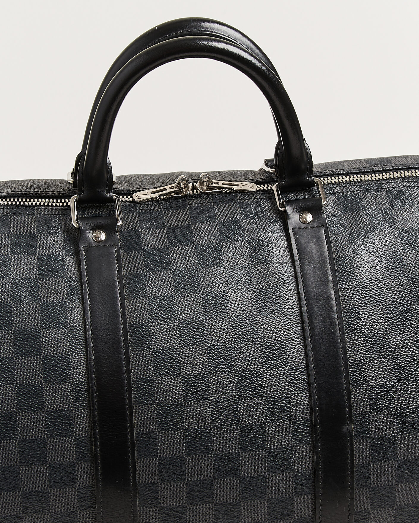 Uomini | Pre-Owned & Vintage Bags | Louis Vuitton Pre-Owned | Keepall 55 Bandouliére Damier Graphite