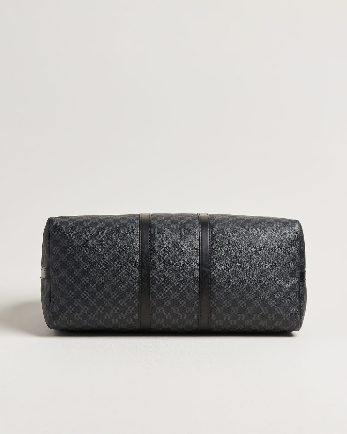 Uomini | Pre-Owned & Vintage Bags | Louis Vuitton Pre-Owned | Keepall 55 Bandouliére Damier Graphite