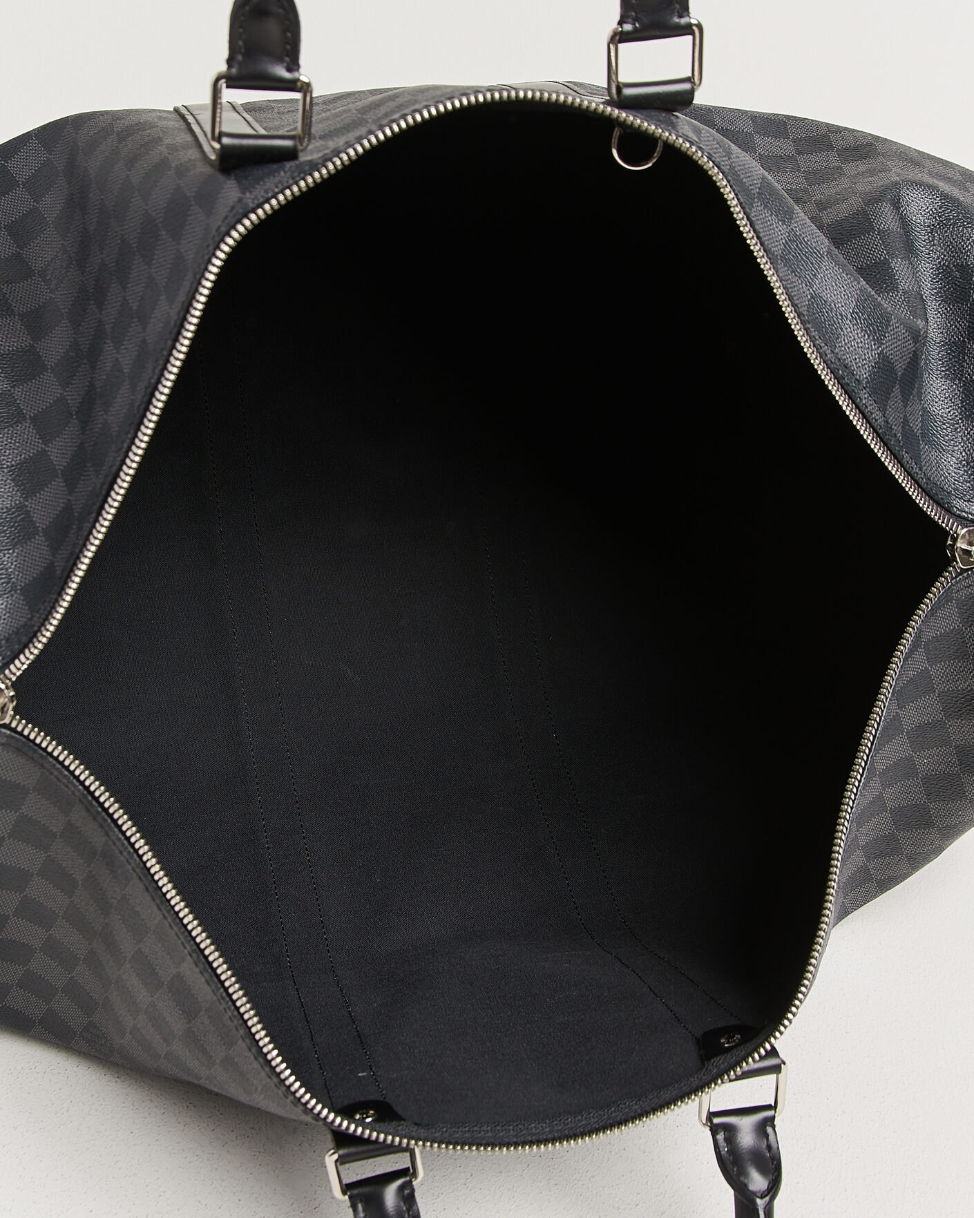Uomini | Pre-Owned & Vintage Bags | Louis Vuitton Pre-Owned | Keepall 55 Bandouliére Damier Graphite