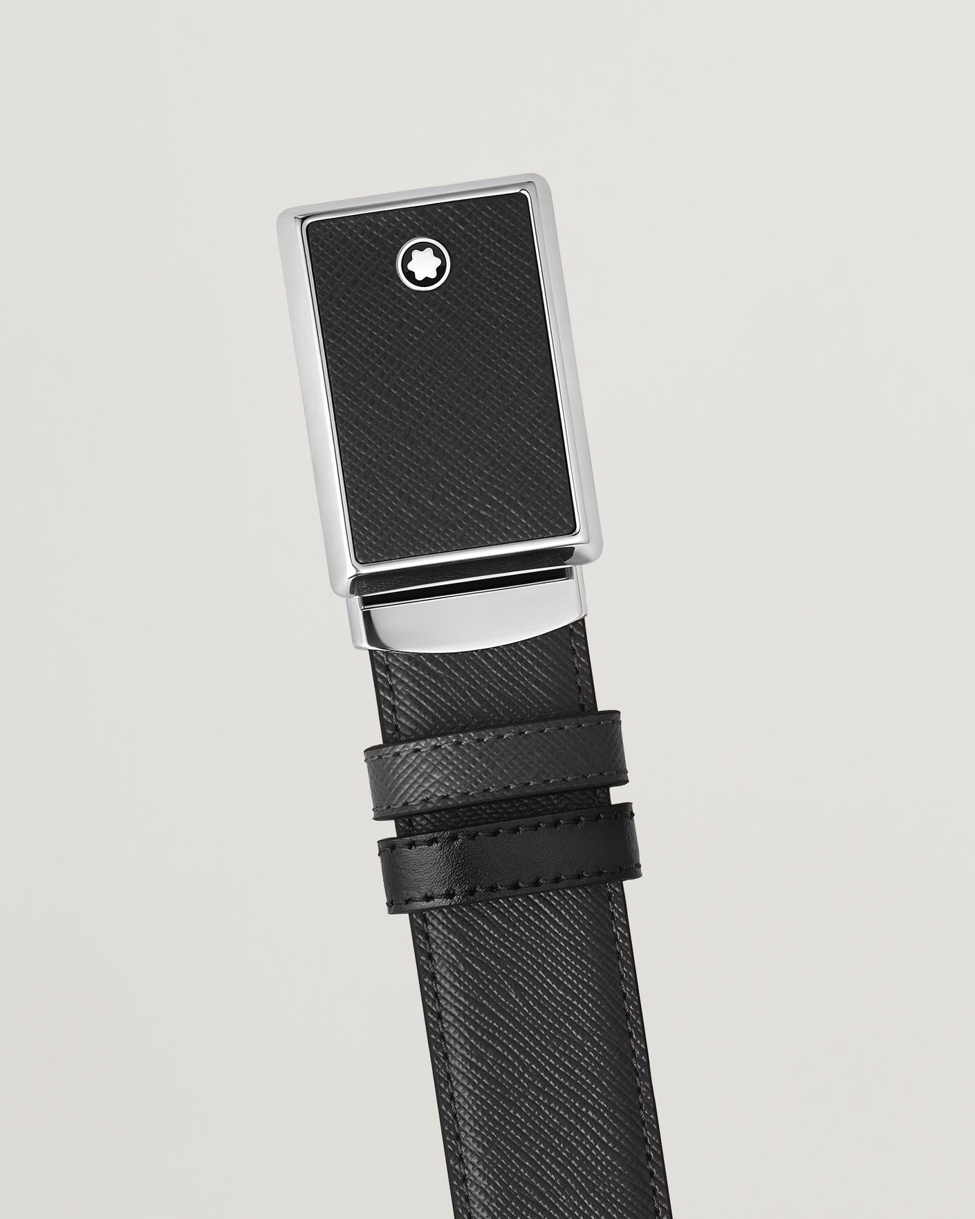 Uomini | Cinture | Montblanc | Buckle 30mm Leather Belt Black