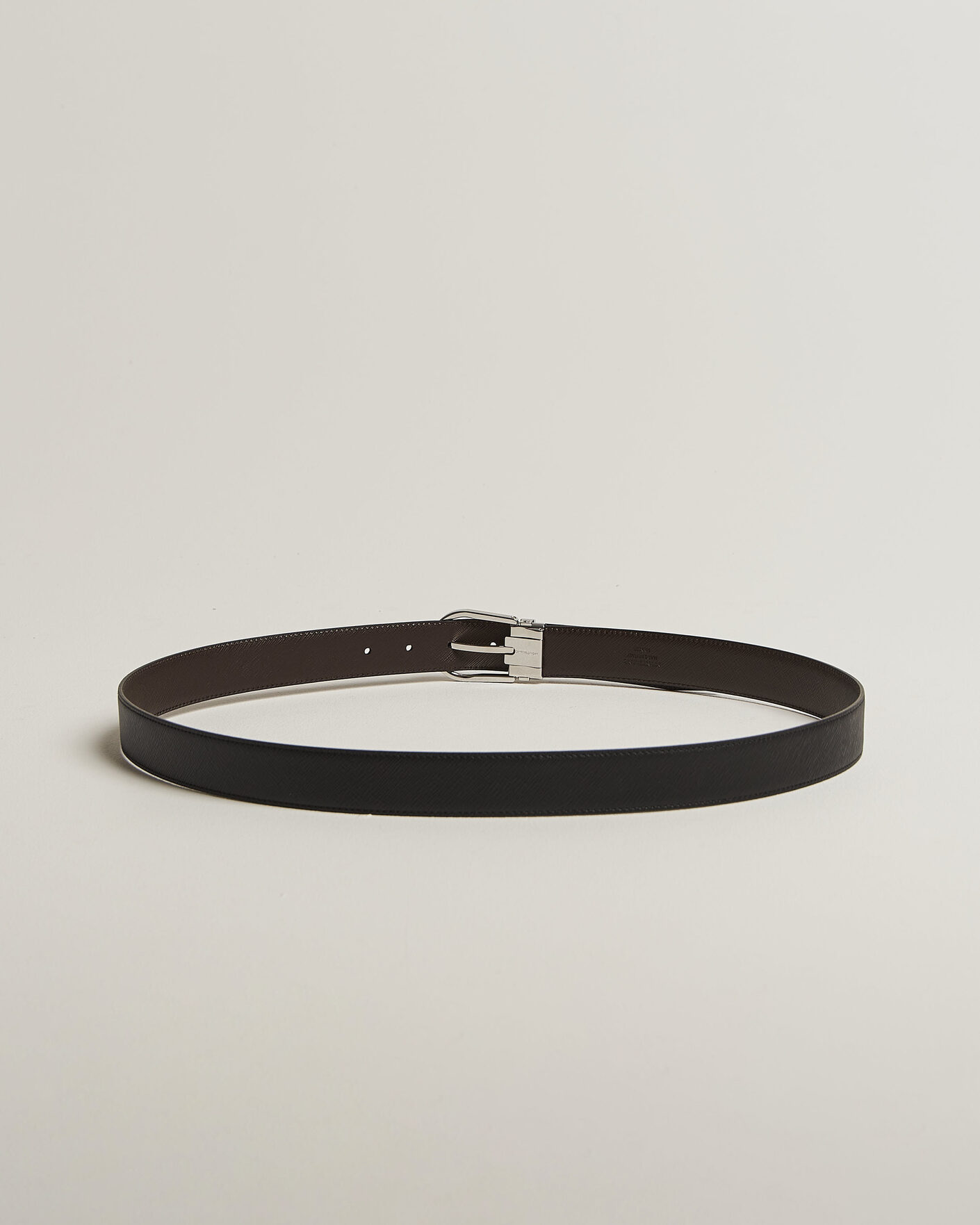 Uomini | Cinture | Montblanc | Sartoial Horseshoe 30mm Reversible Belt Black/Brown