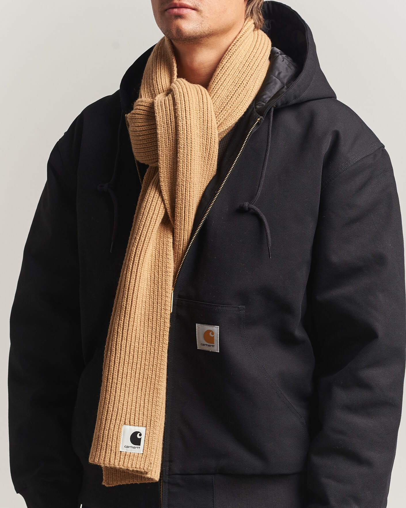 Uomini | Sciarpe | Carhartt WIP | Mira Wool Scarf Dusty Hamilton