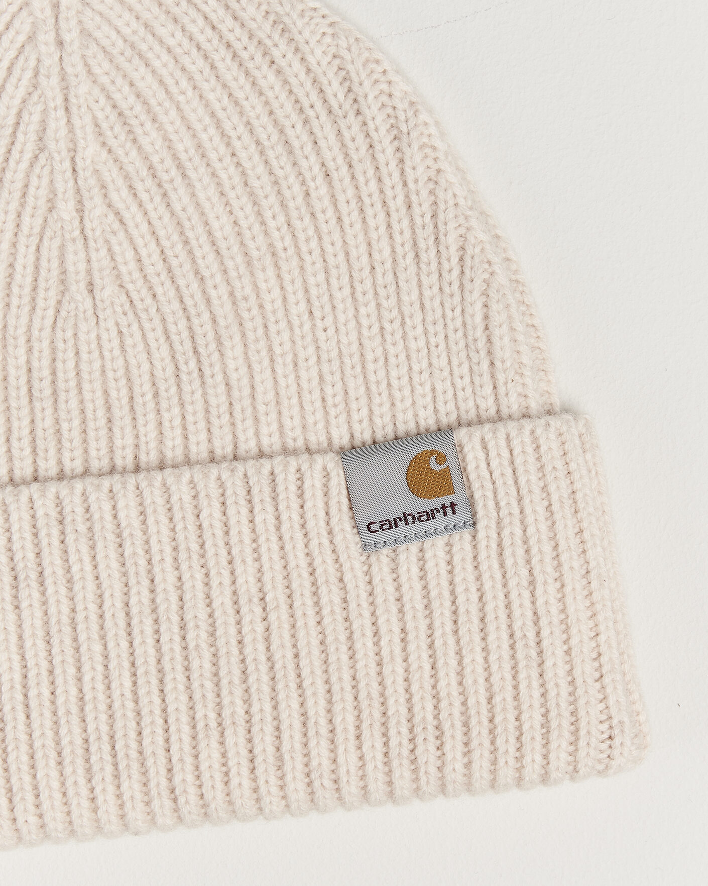 Uomini | Berretti | Carhartt WIP | Gabe Wool/Cashmere Beanie Fleur De Sel