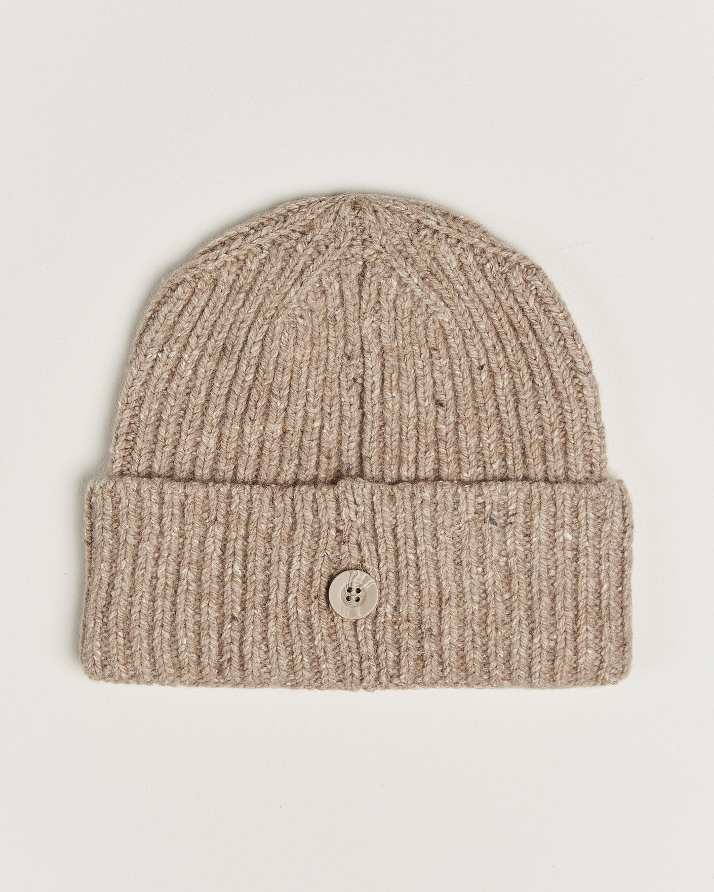 Uomini | Berretti | Carhartt WIP | Anglistic Wool/Cotton Beanie Specled Fleur De Sel