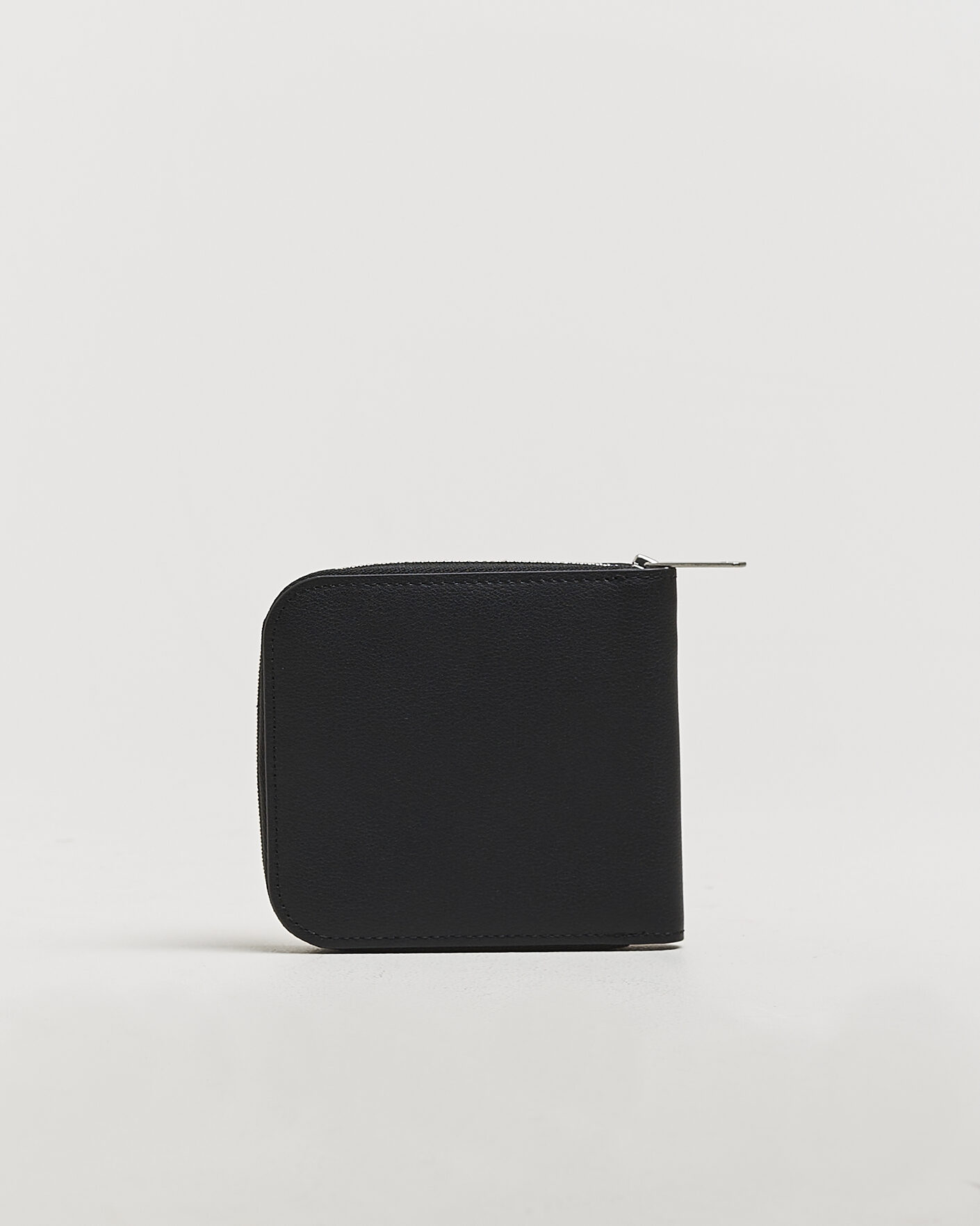 Uomini | Portafogli | Carhartt WIP | Leather Zip Wallet Black