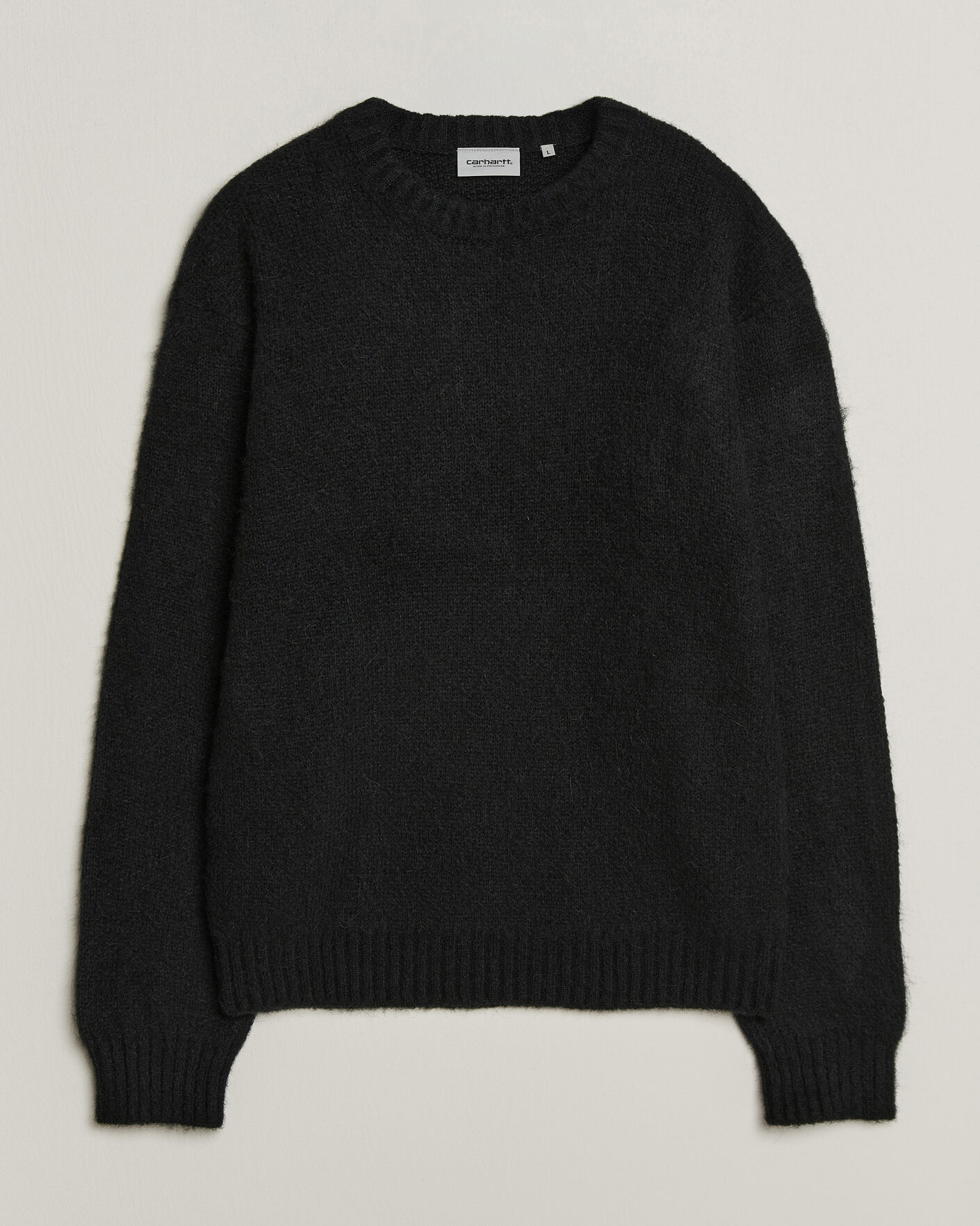 Uomini | Maglieria | Carhartt WIP | Merton Knitted Alpaca Sweater Black