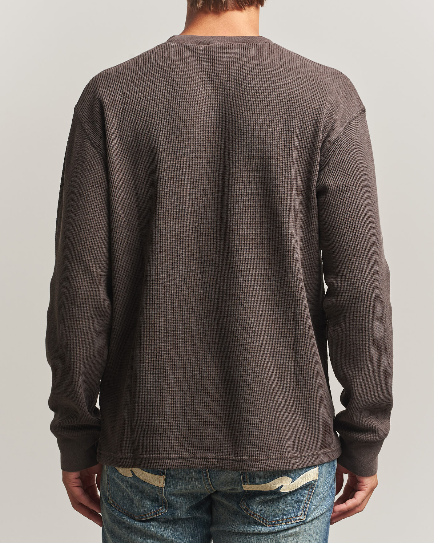 Uomini | T-shirt | Carhartt WIP | Long Sleeve Waffle T-Shirt Tobacco
