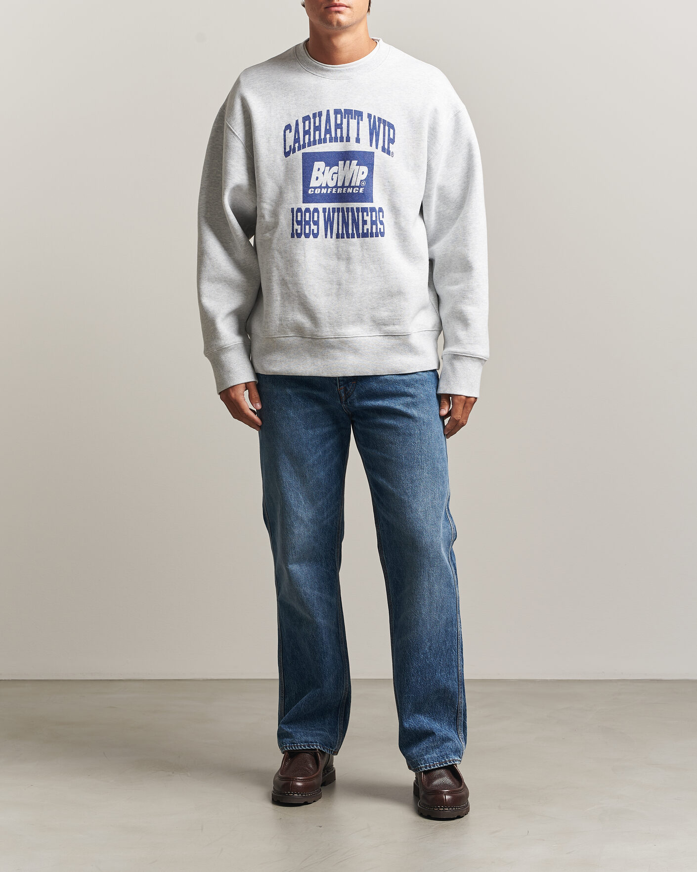 Uomini | Maglieria | Carhartt WIP | 1989 Winners Sweatshirt Ash Heather