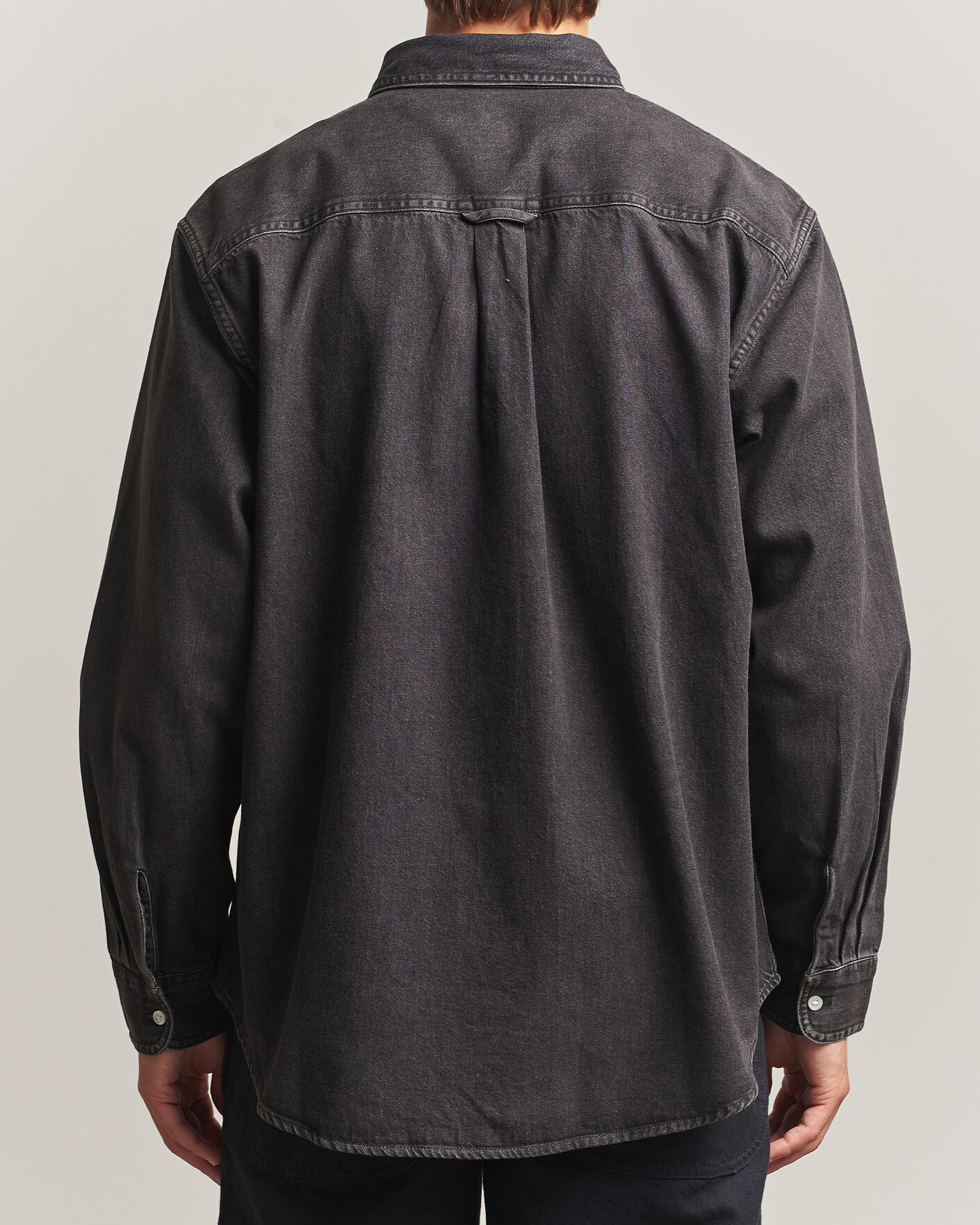 Uomini | Camicie | Carhartt WIP | Lucas Denim Shirt Black