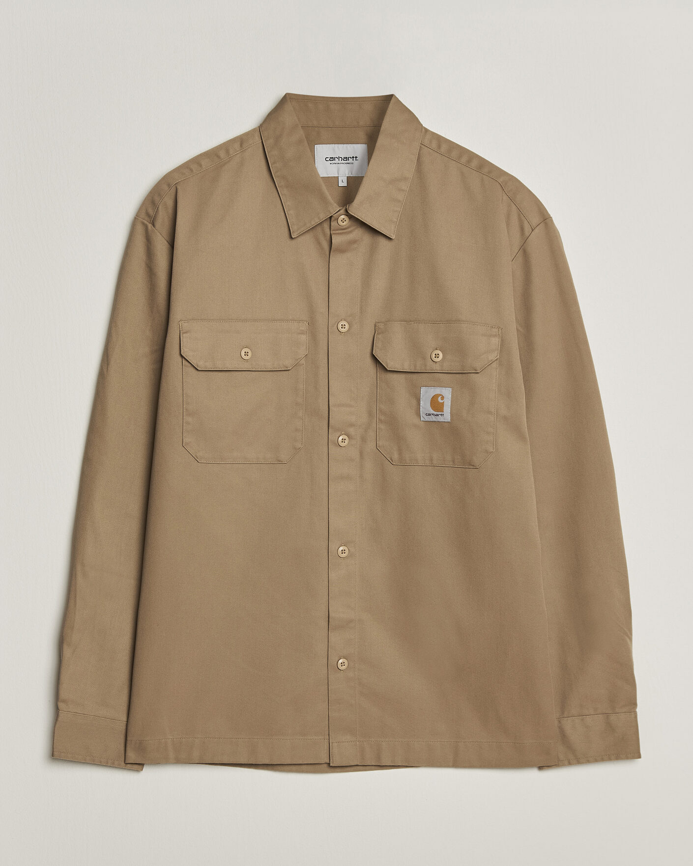 Uomini | Camicie | Carhartt WIP | Craft Twill Shirt Leather